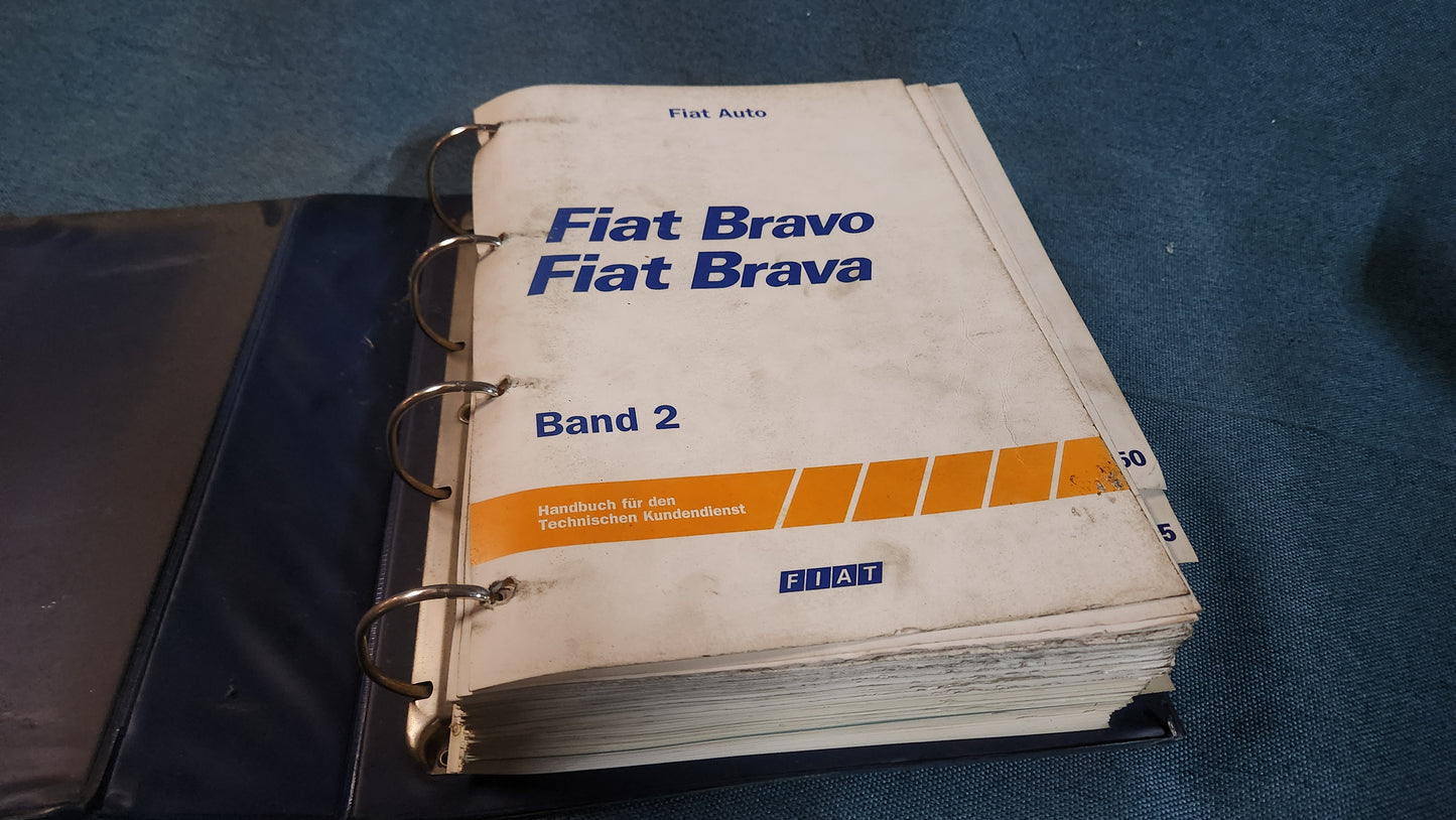 Fiat Bravo Brava Werkstattordner Reparaturleitfaden