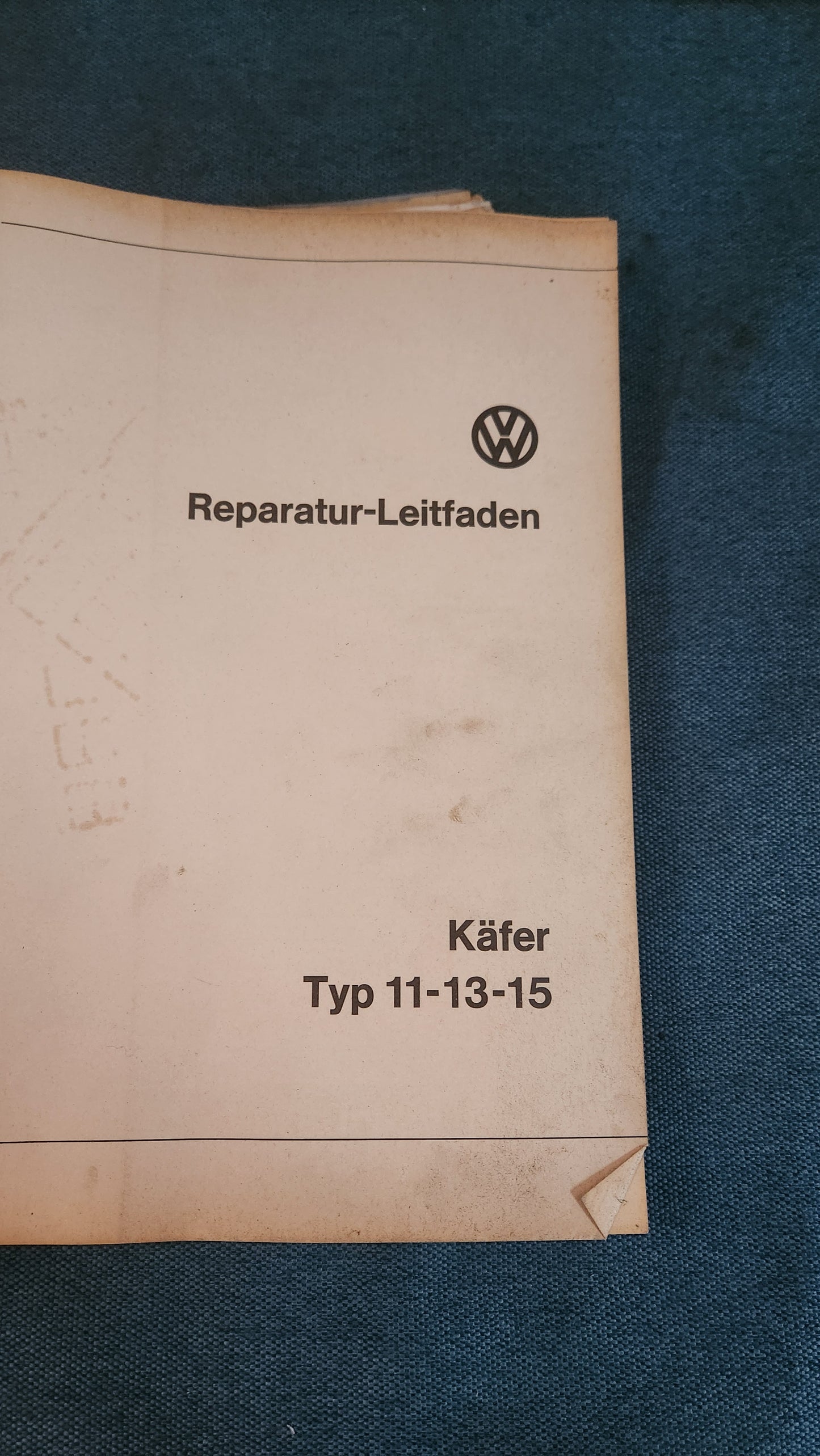 VW Beetle Repair Manual Workshop Book