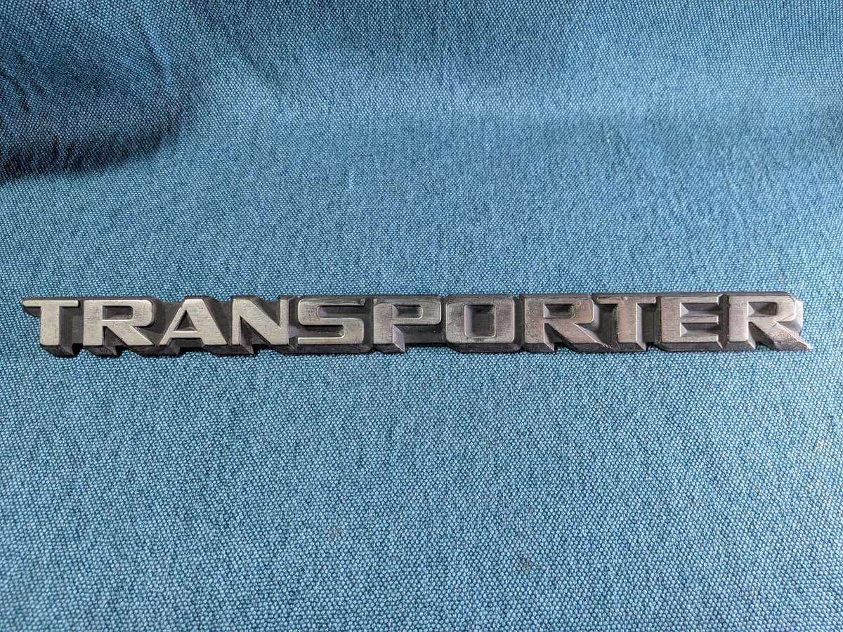 Transporter Schriftzug Emblem T3 Bus 245853689B Gebraucht B10