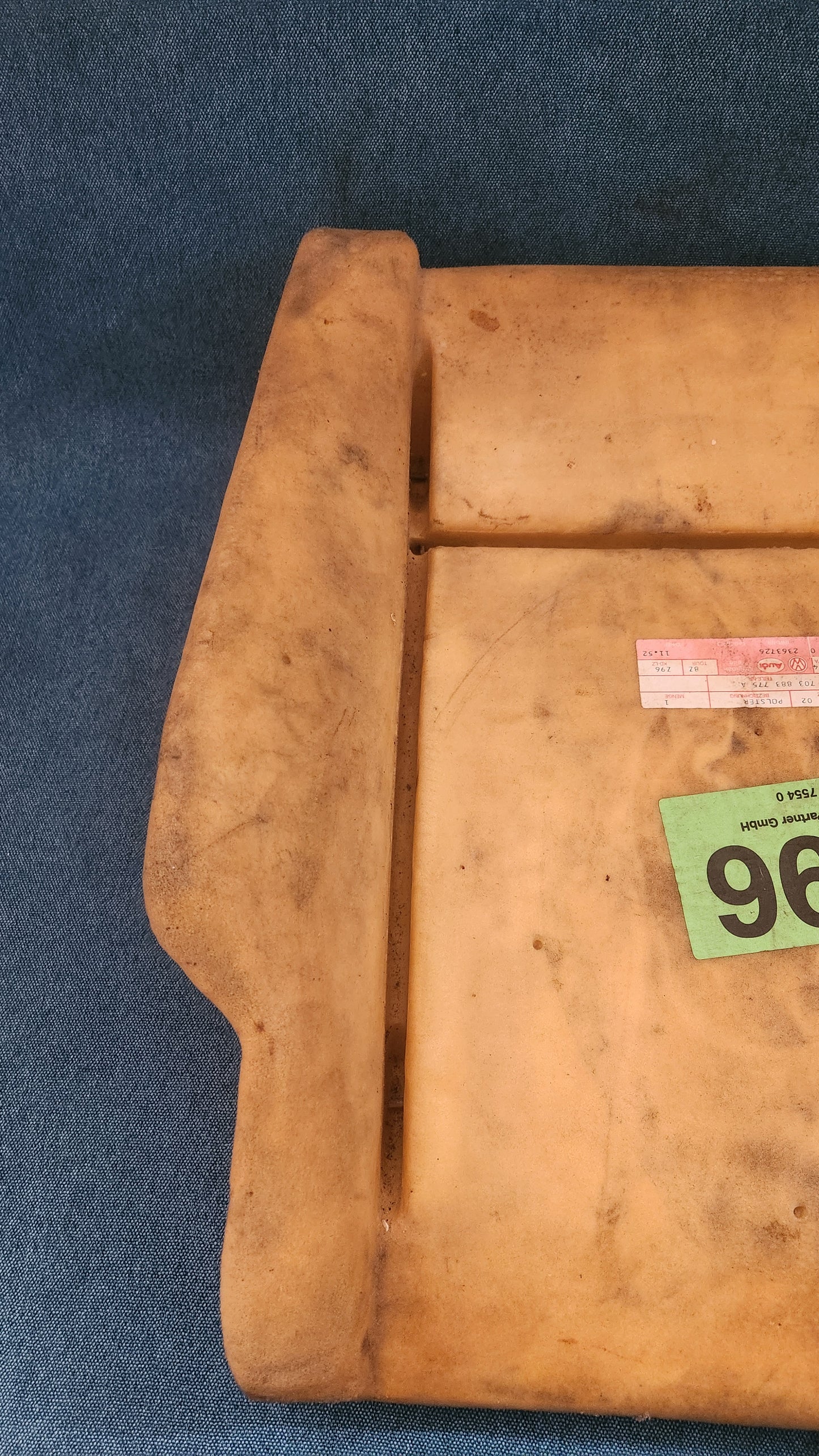 Lehnenpolster für Sitz T4 Bus 703883775A NOS T1/T2