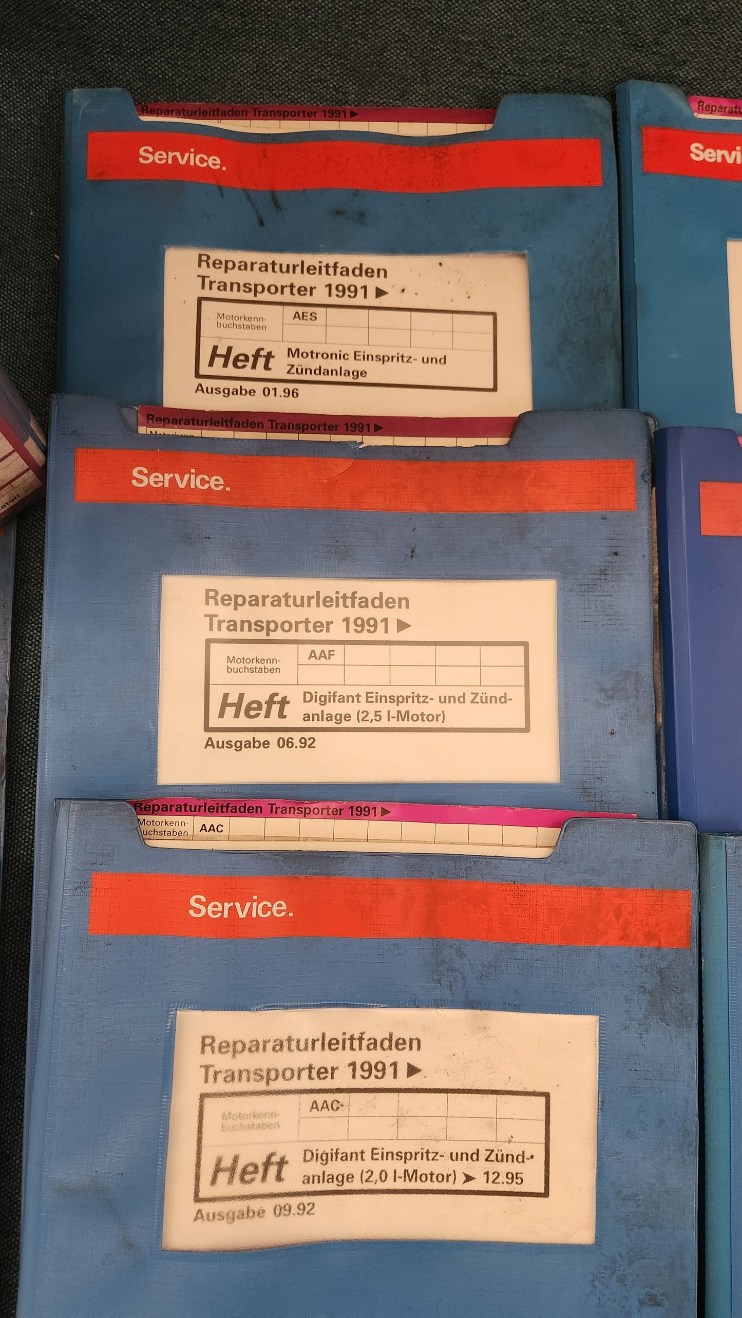T4 Bus Reparaturleitfaden Werkstattbuch