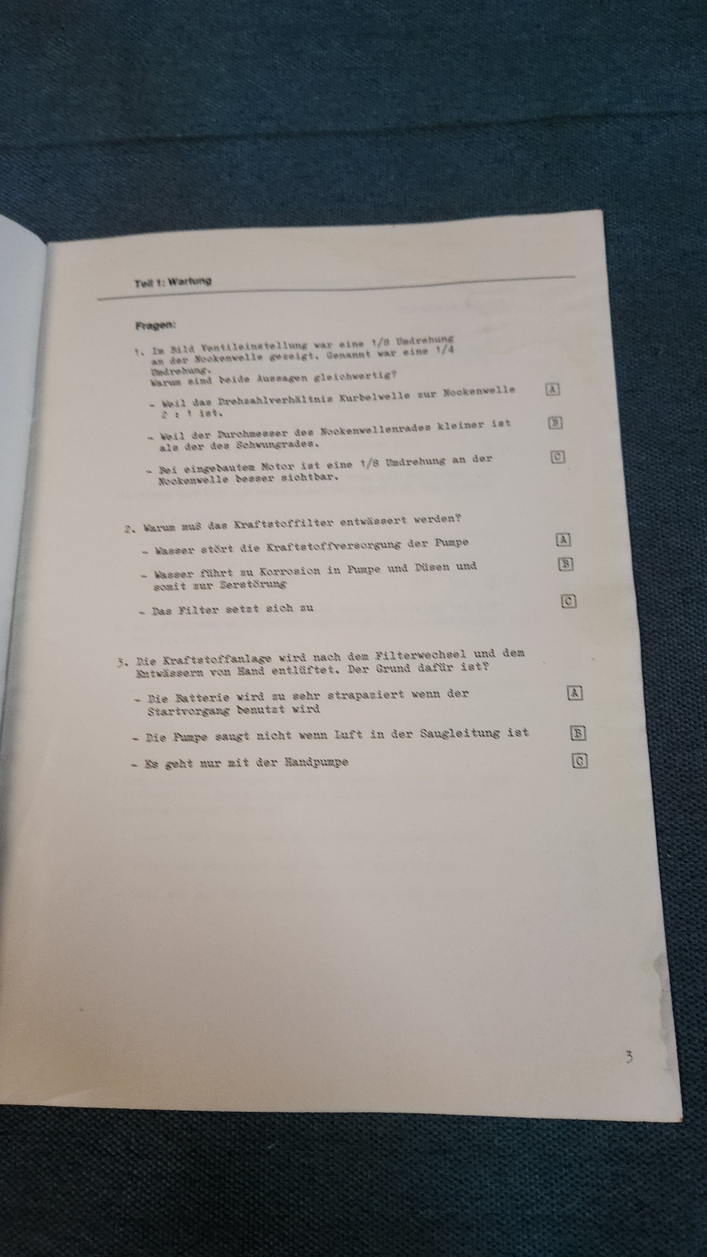 VW Diesel Engine 1.5L Adjustment and Assembly Work Repair Manual Workshop Manual