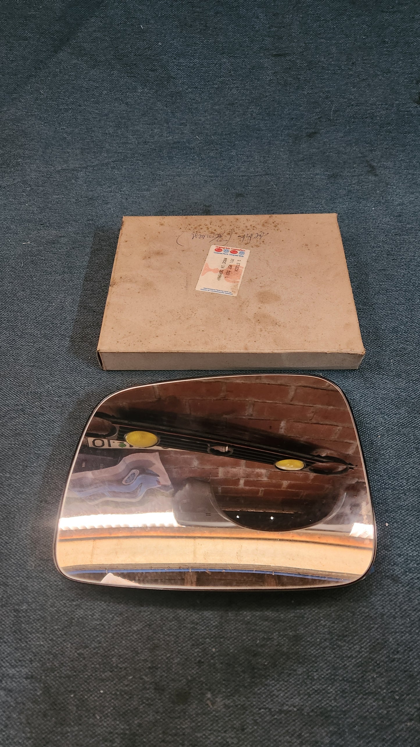 T4 Bus Spiegel Glas 701857522L Nos G4