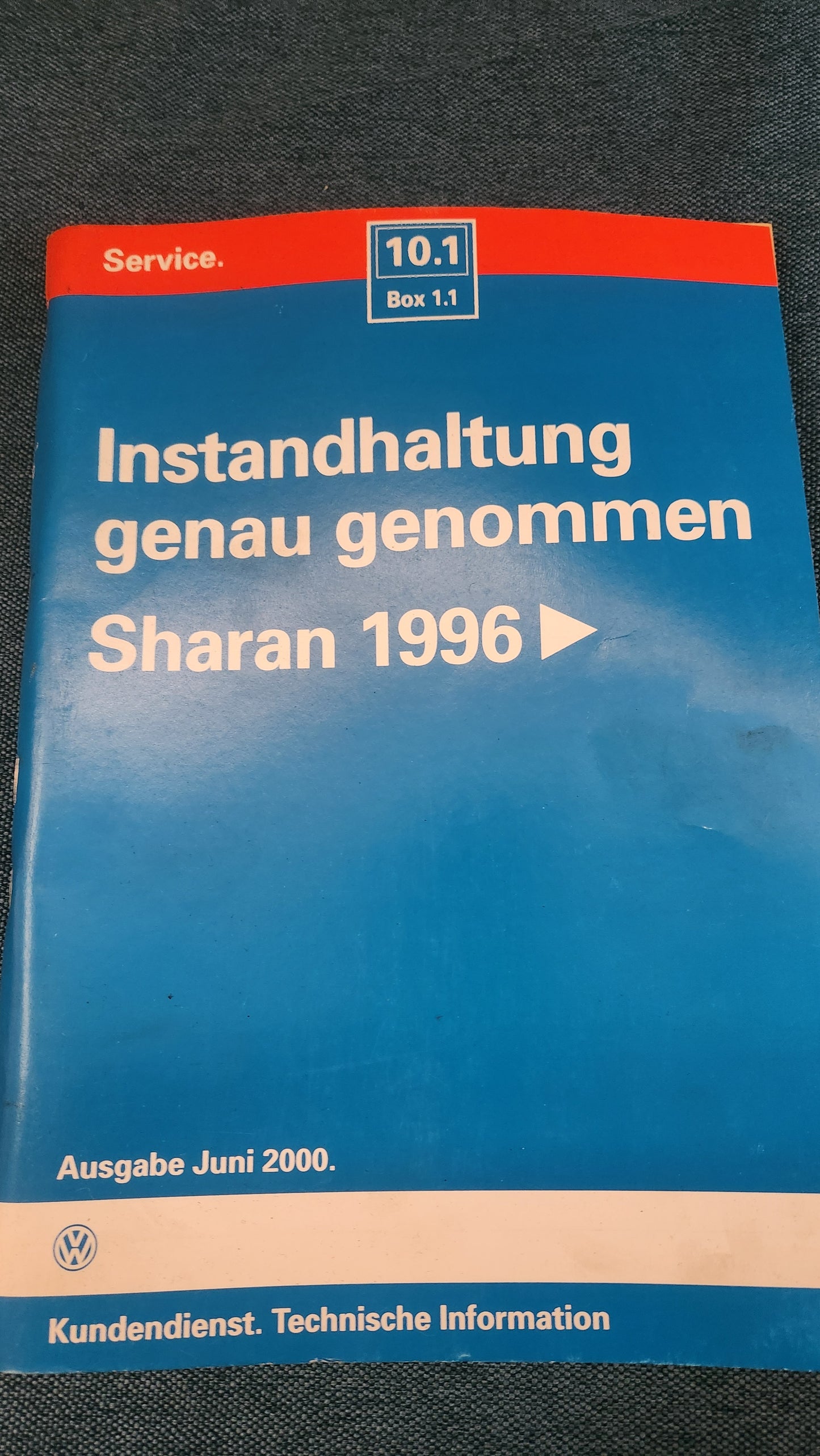 Sharan Instandhaltung genau genommen Reparaturleitfaden Werkstattbuch