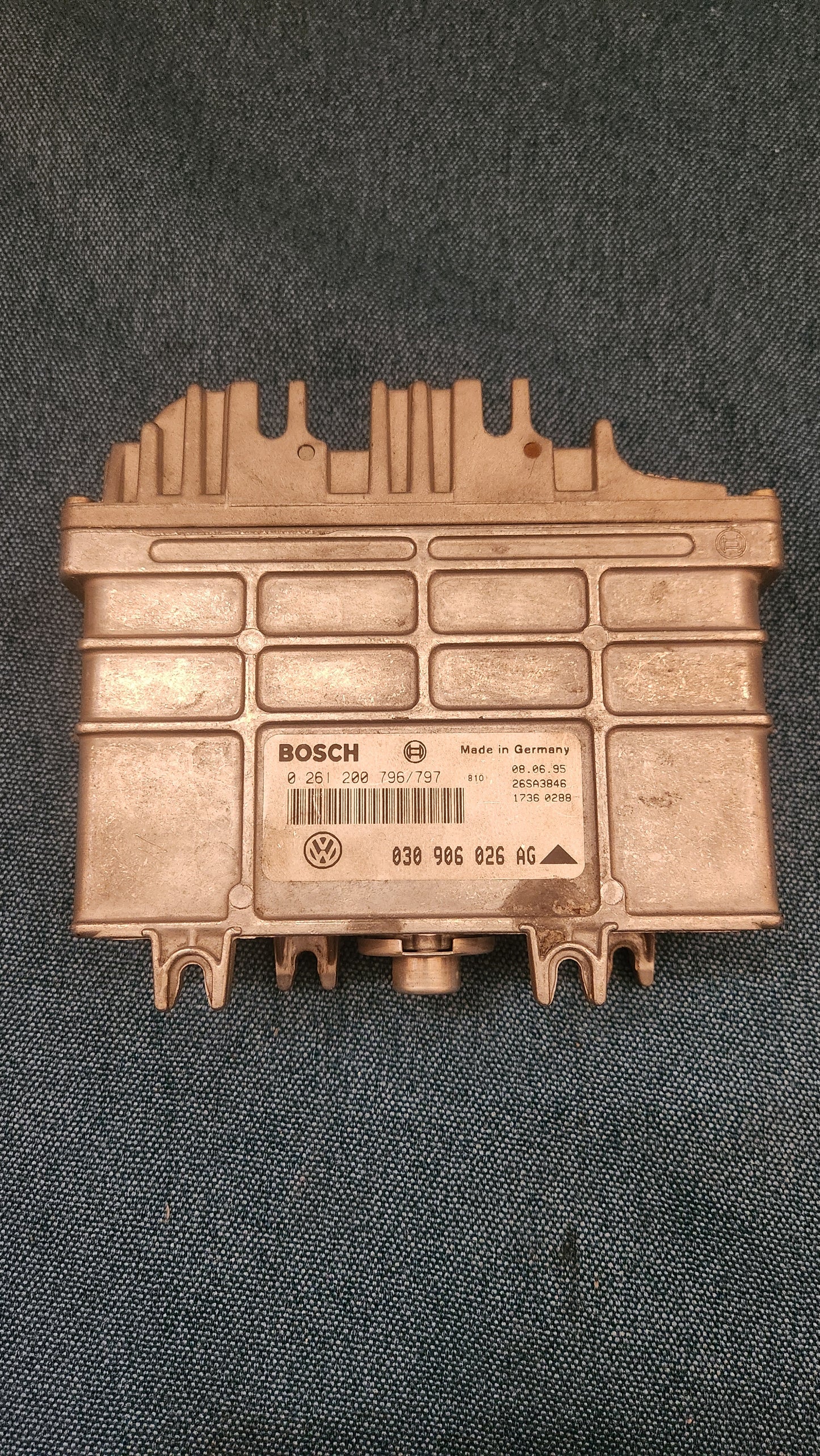 Motorsteuergerät Polo 86C 1.0L 030906026AG Gebraucht M4
