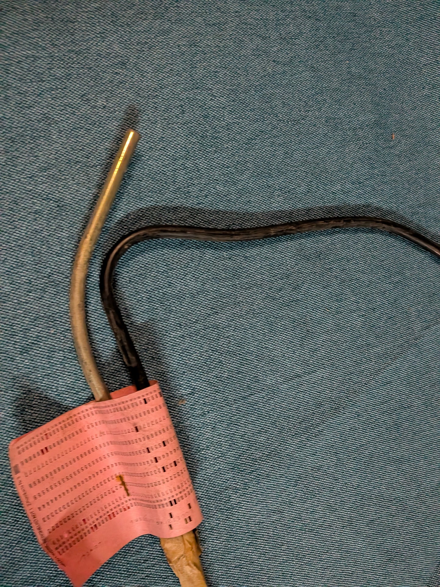 Kraftstoffleitung Mitte Rücklauf Porsche 914 91435606300 Nos Q/R1