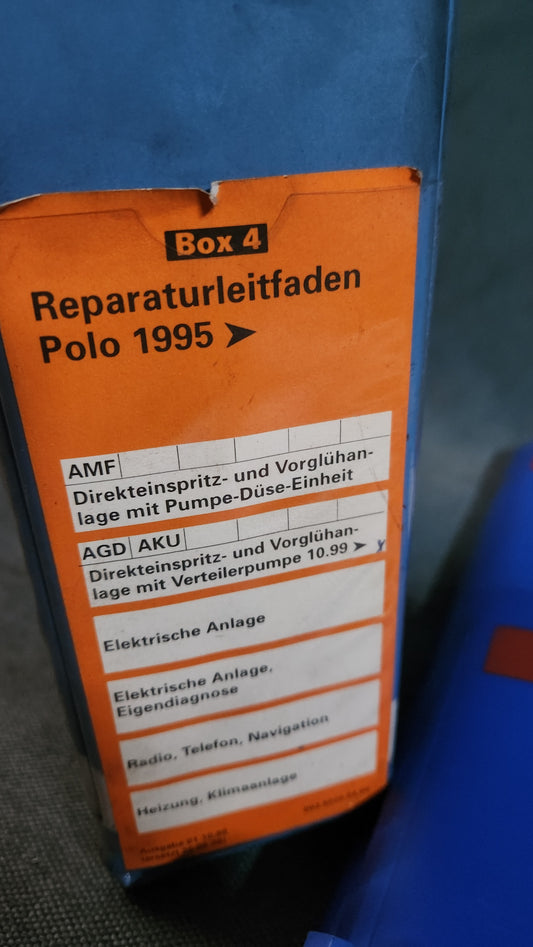 Polo 6N Reparaturleitfaden Werkstattbuch