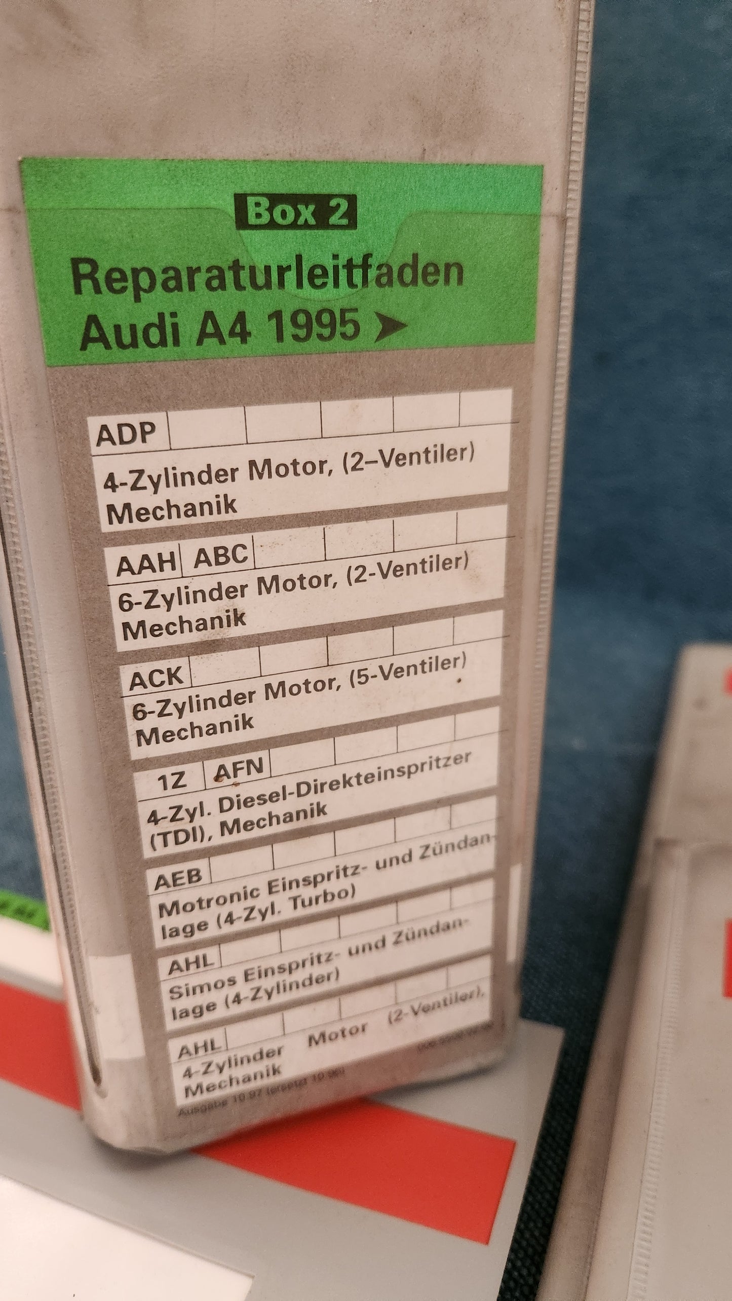 Audi A4 B5 Reparaturleitfaden Werkstattbuch