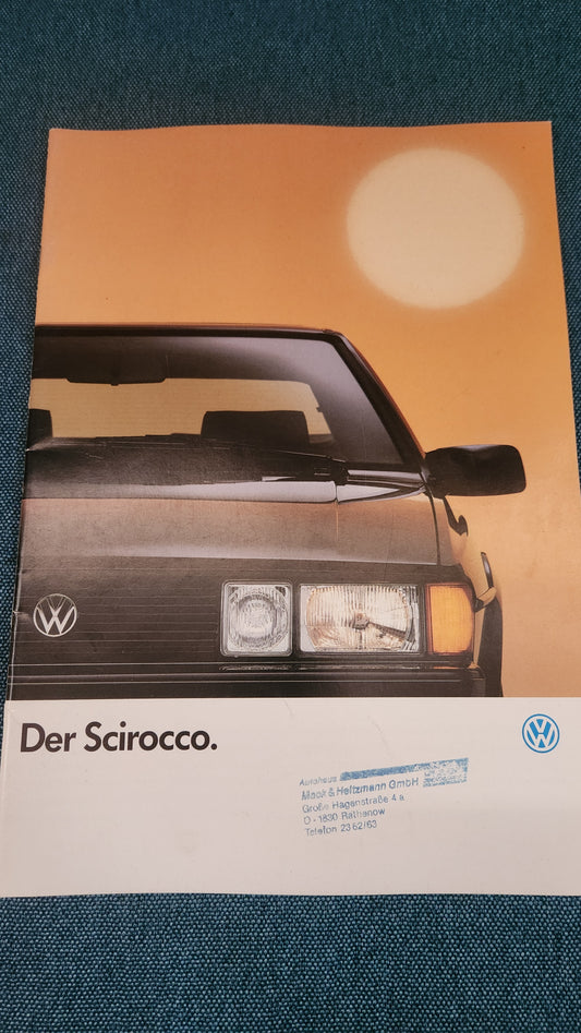 The Scirocco 2 brochure