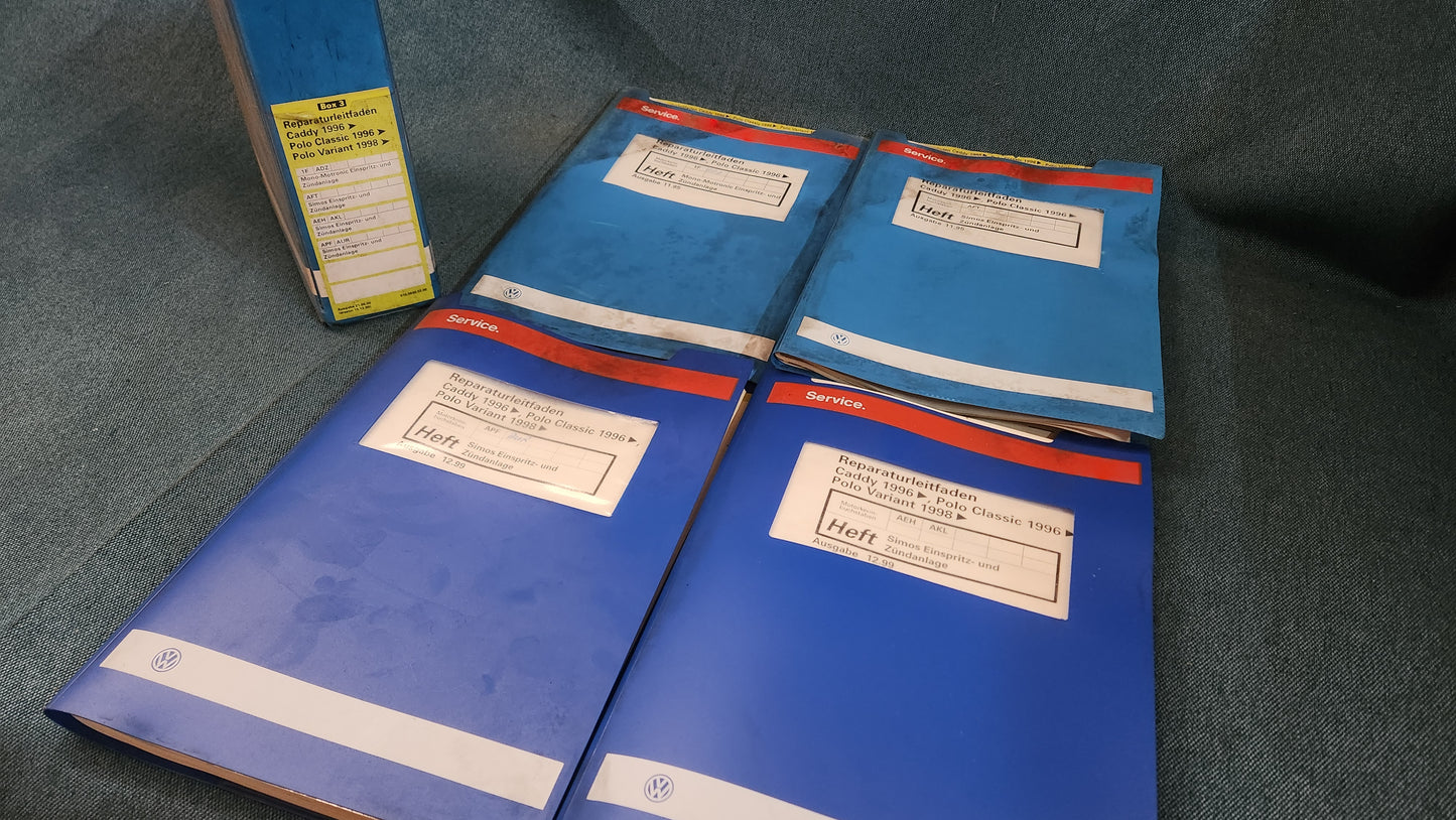 Polo 6N Typ 3 Caddy Reparaturleitfaden Motor