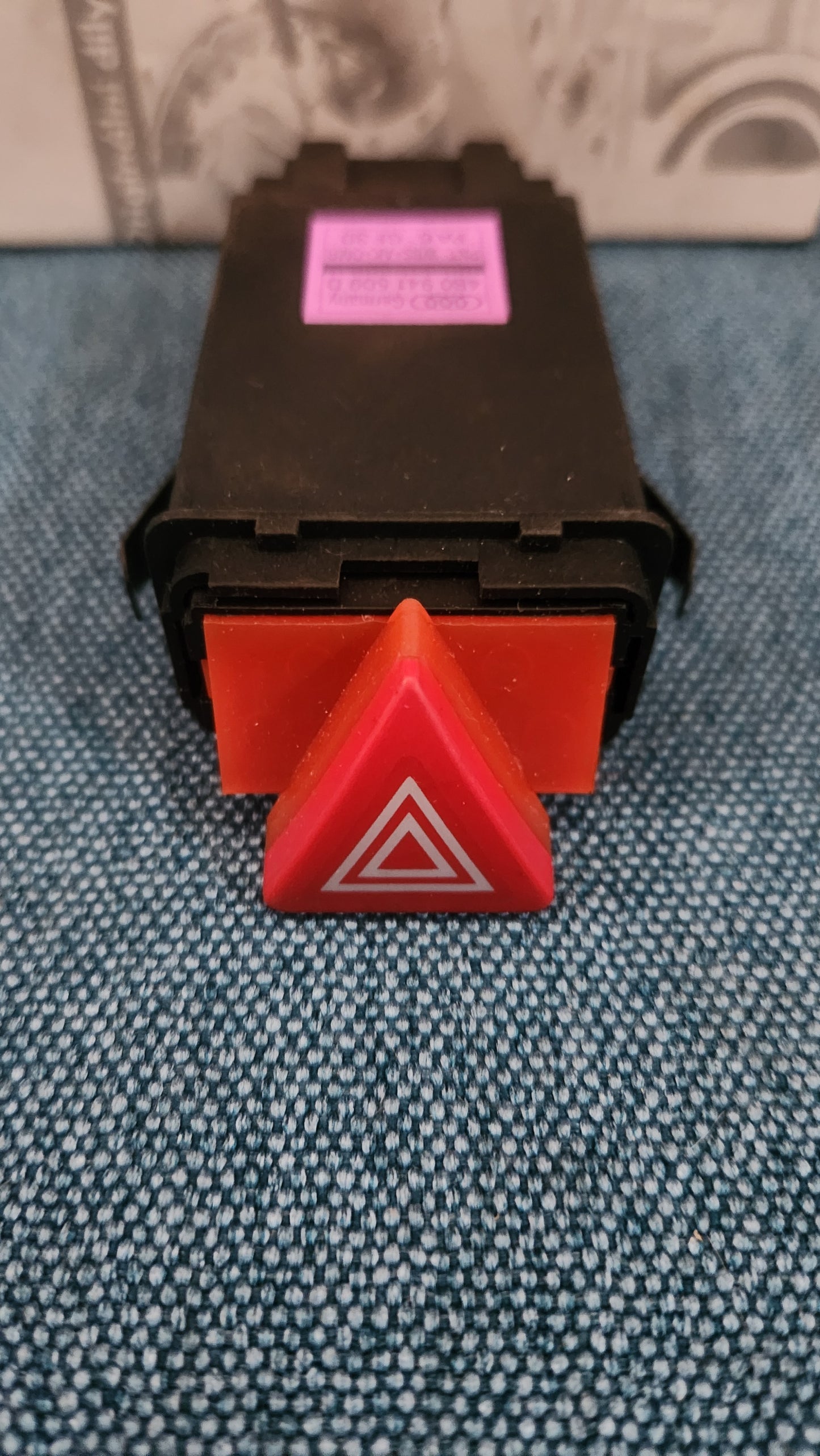 Hazard Warning Light Switch Audi A6 C5 4B0941509D Nos M7