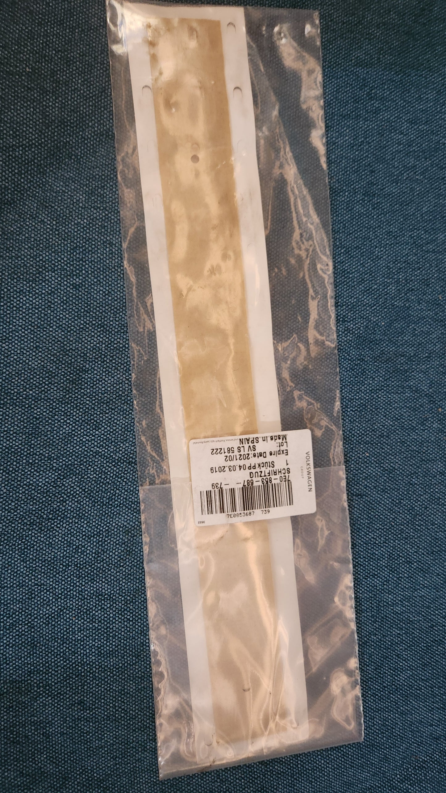 Transporter Schriftzug Emblem T5/T6 Bus 7E0863687739 Nos H4