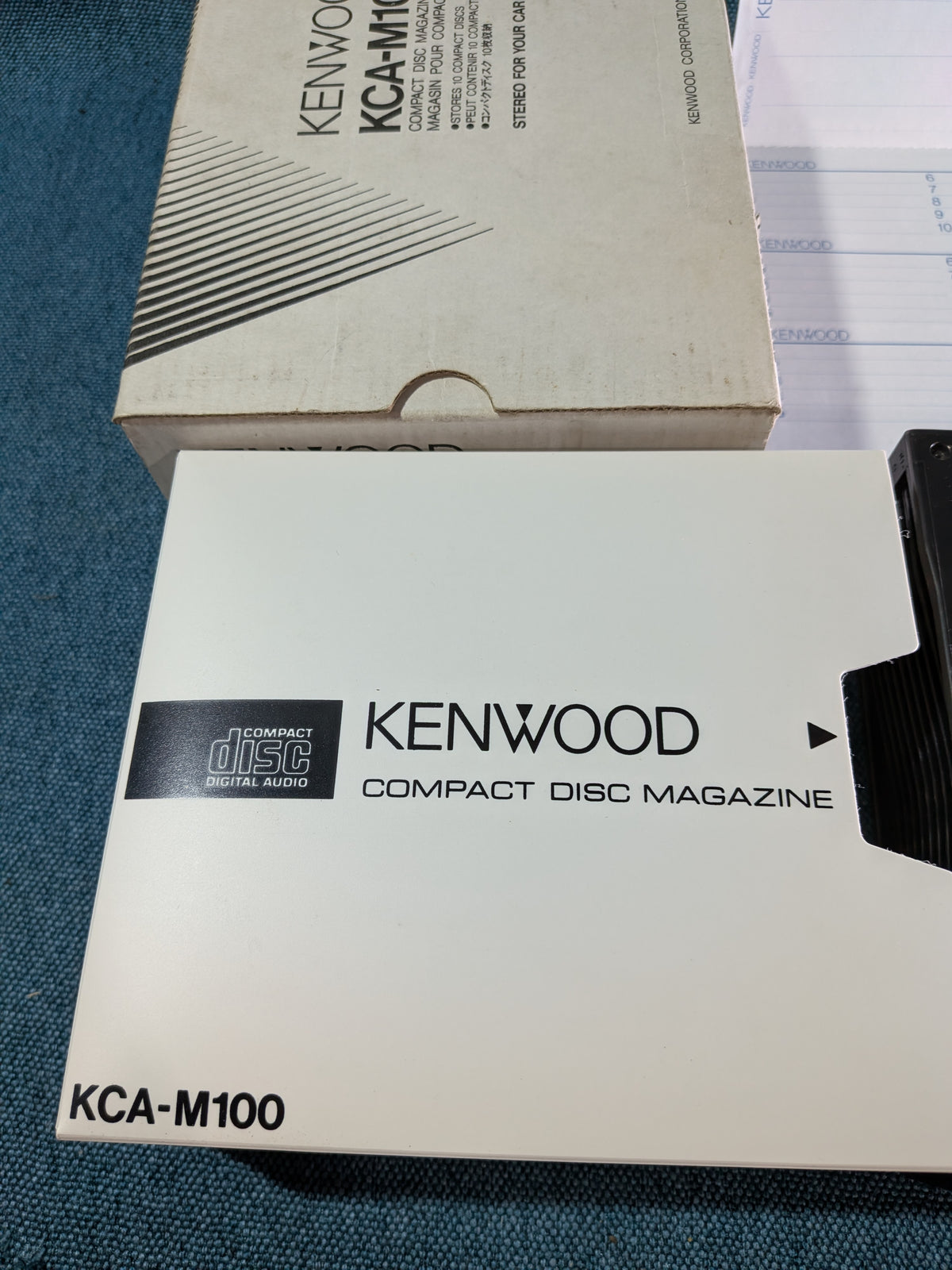Compact Disc Changer CD Changer Kenwood KCA-M100 NOS/New E11