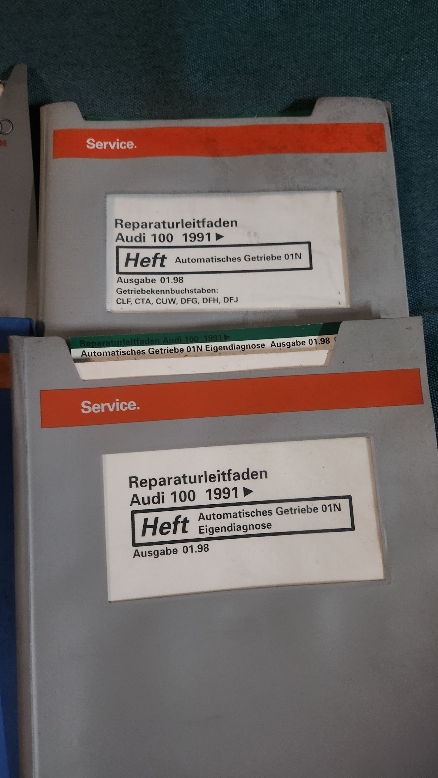 Audi 100 C4 Automatic Transmission Repair Manual Workshop Manual