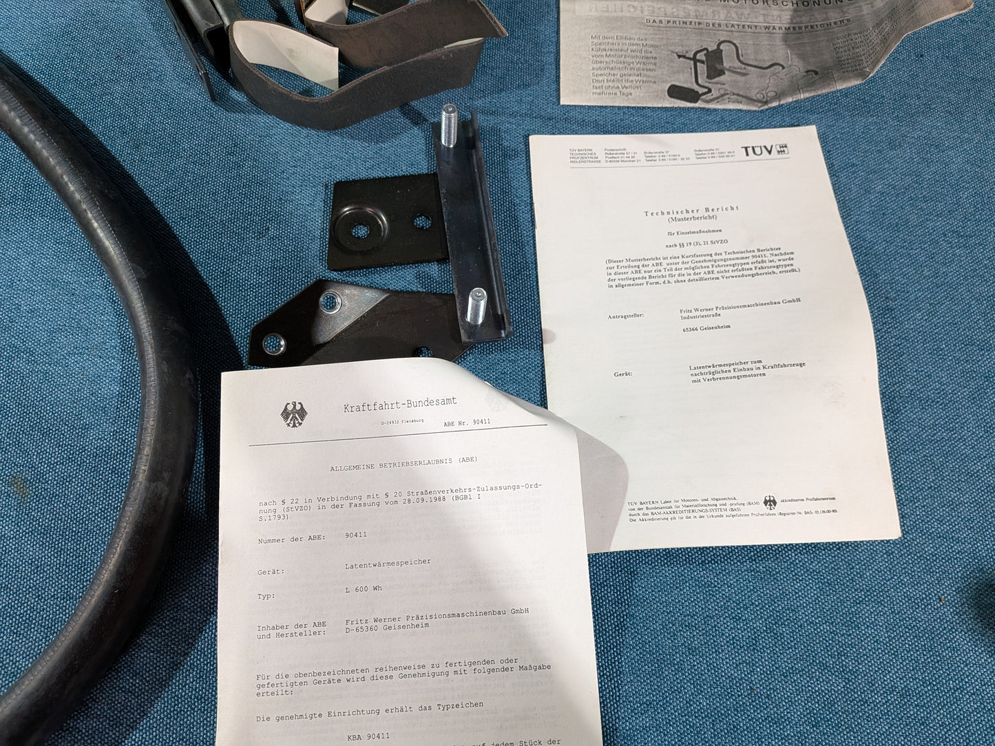 Latentwärmespeicher Set Votex VW/Audi/Golf3/Vento 000054800 & 1H0054810 NOS A20