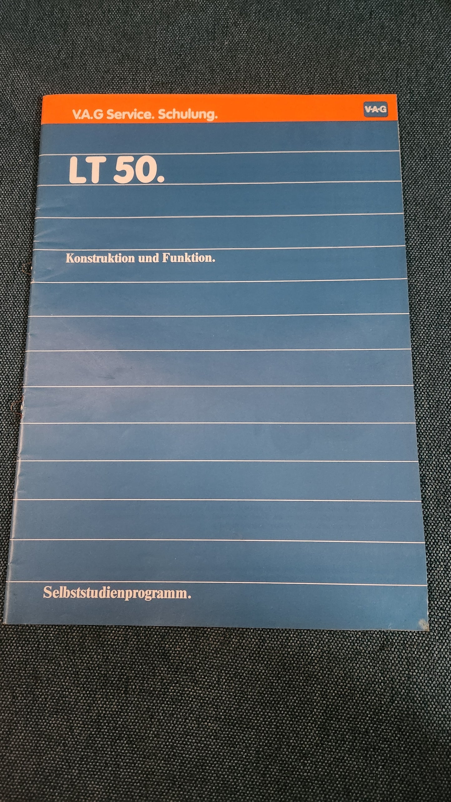 LT 1 LT50  Selbststudienpogramm Nr. 52 Werkstattbuch Reparaturleitfaden