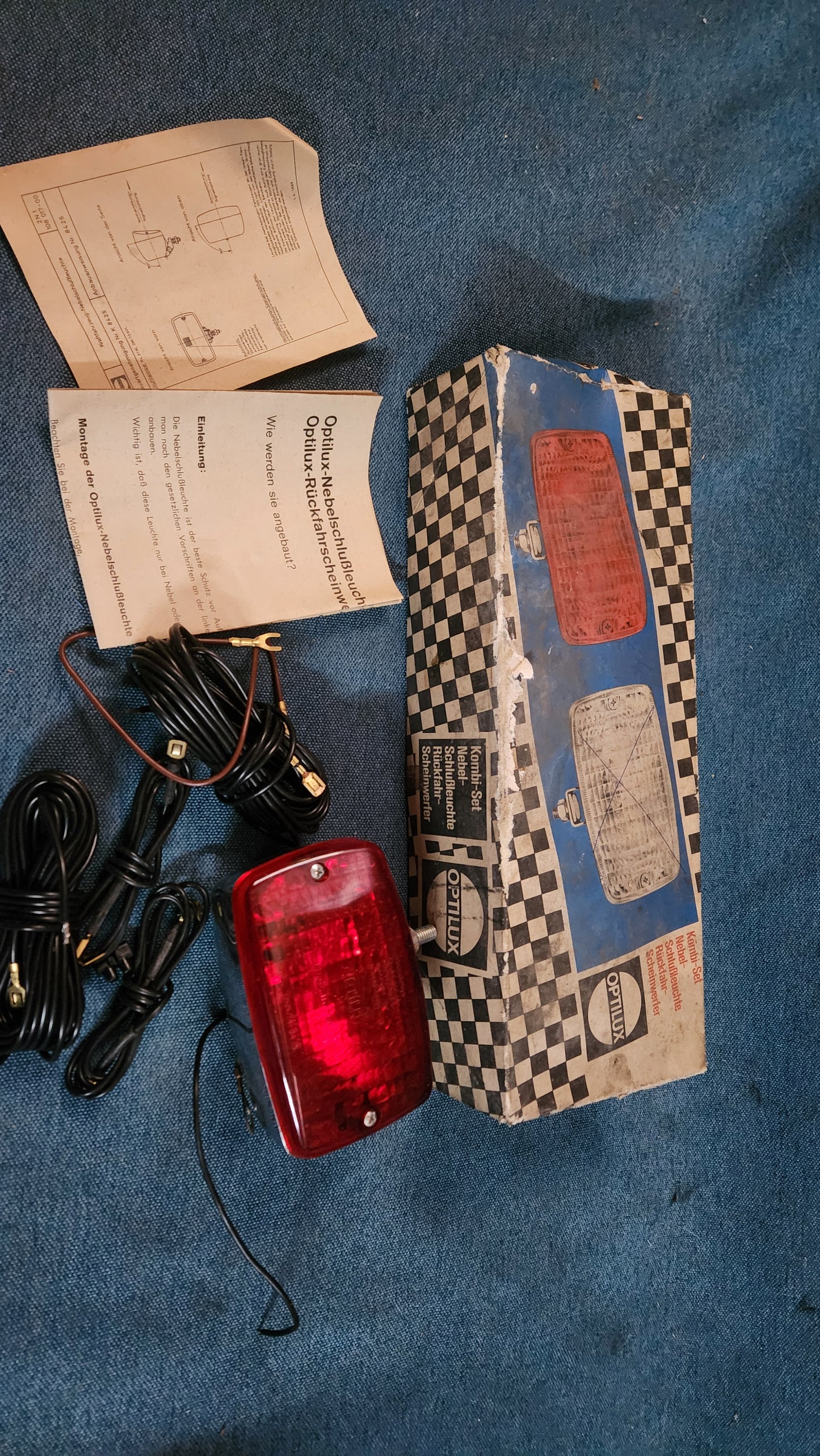 Optilux Nebelschlussleuchte Universal K8425 Nos E5