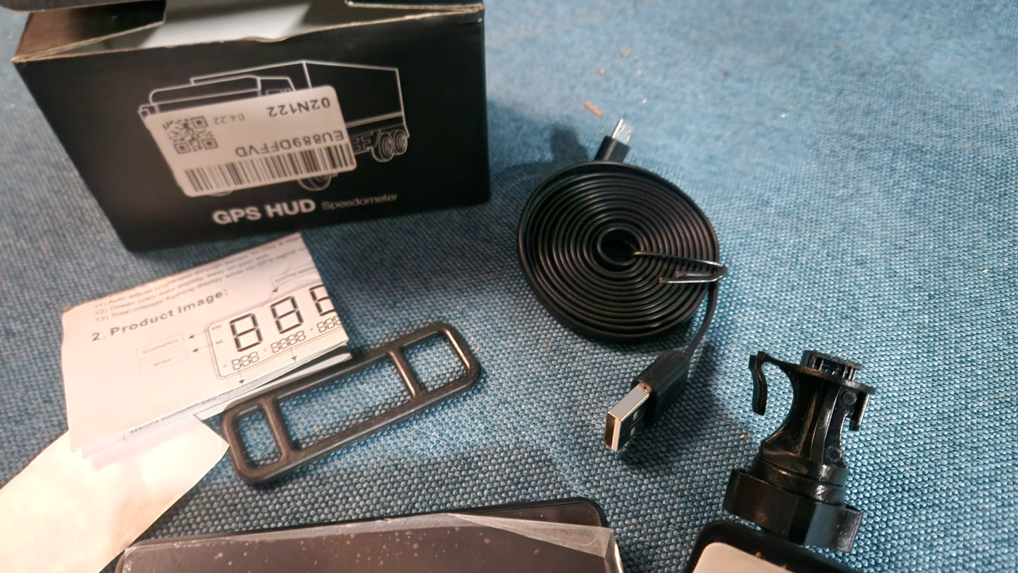 GPS HUD Speedometer Speedometer Vw Audi Bmw Mercedes Opel EU888DFFVD A1