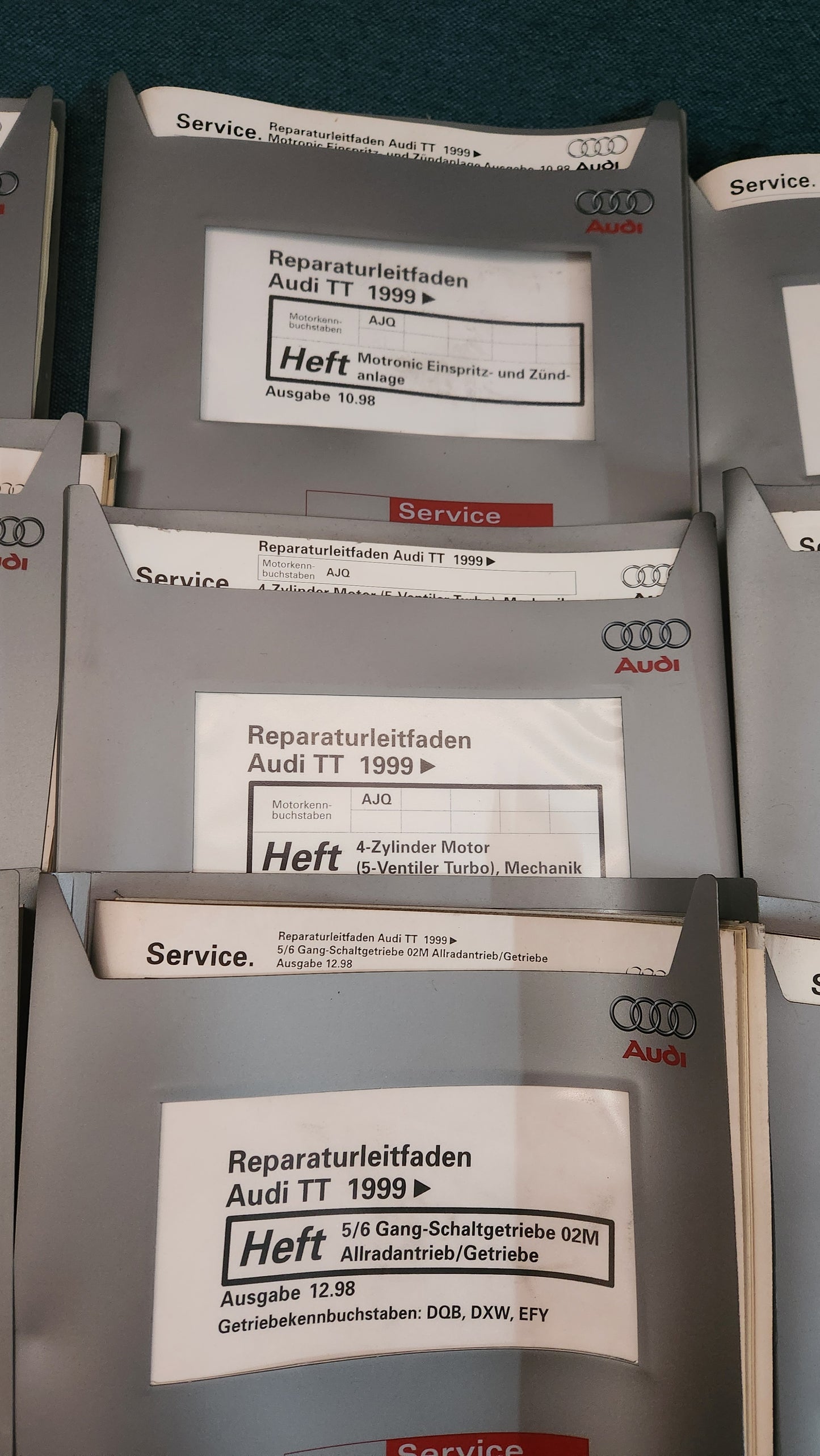 Audi TT 8N Reparaturleitfaden Werkstattbuch