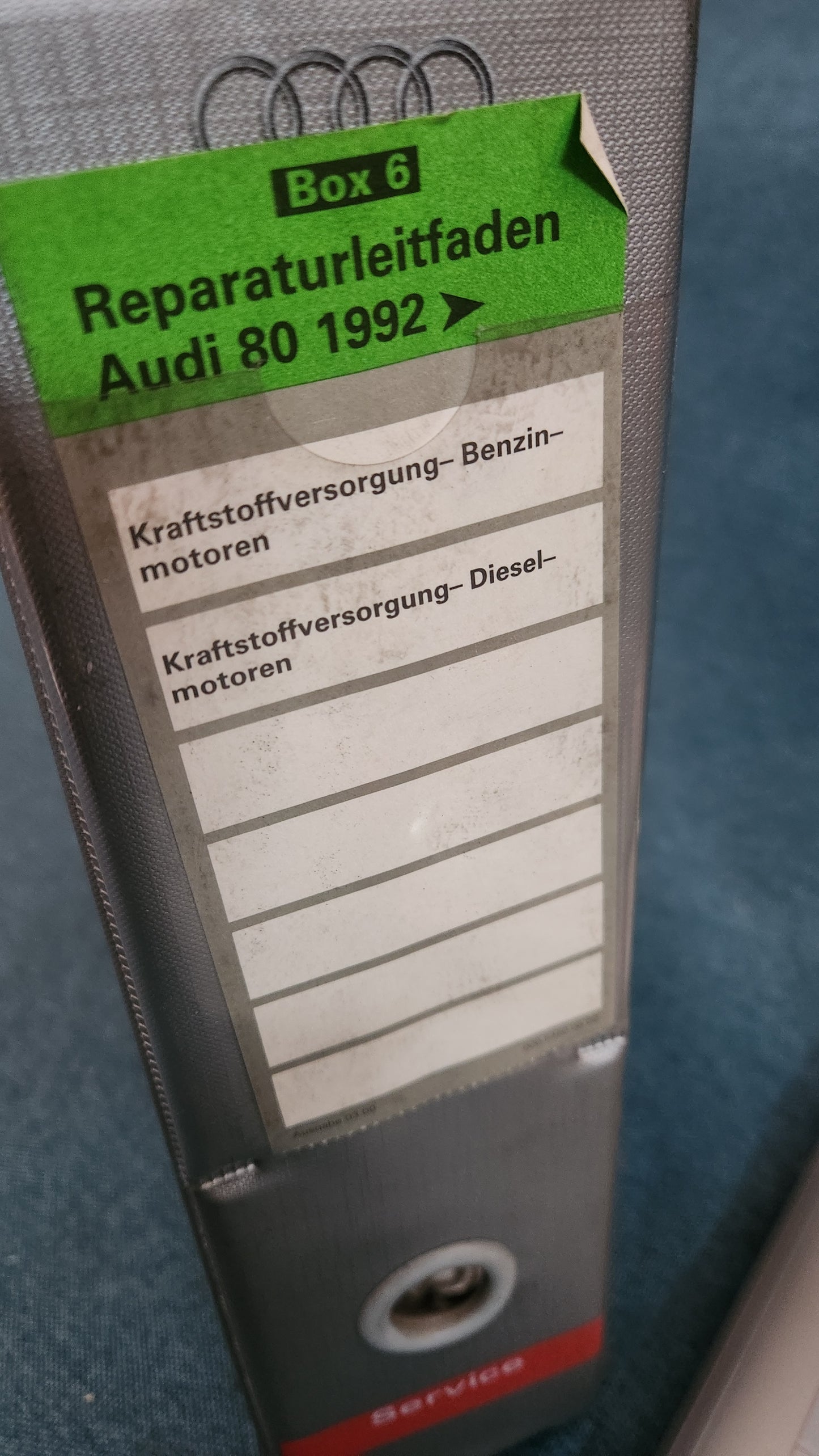 Audi 80 B4 Reparaturleitfaden Werkstattbuch