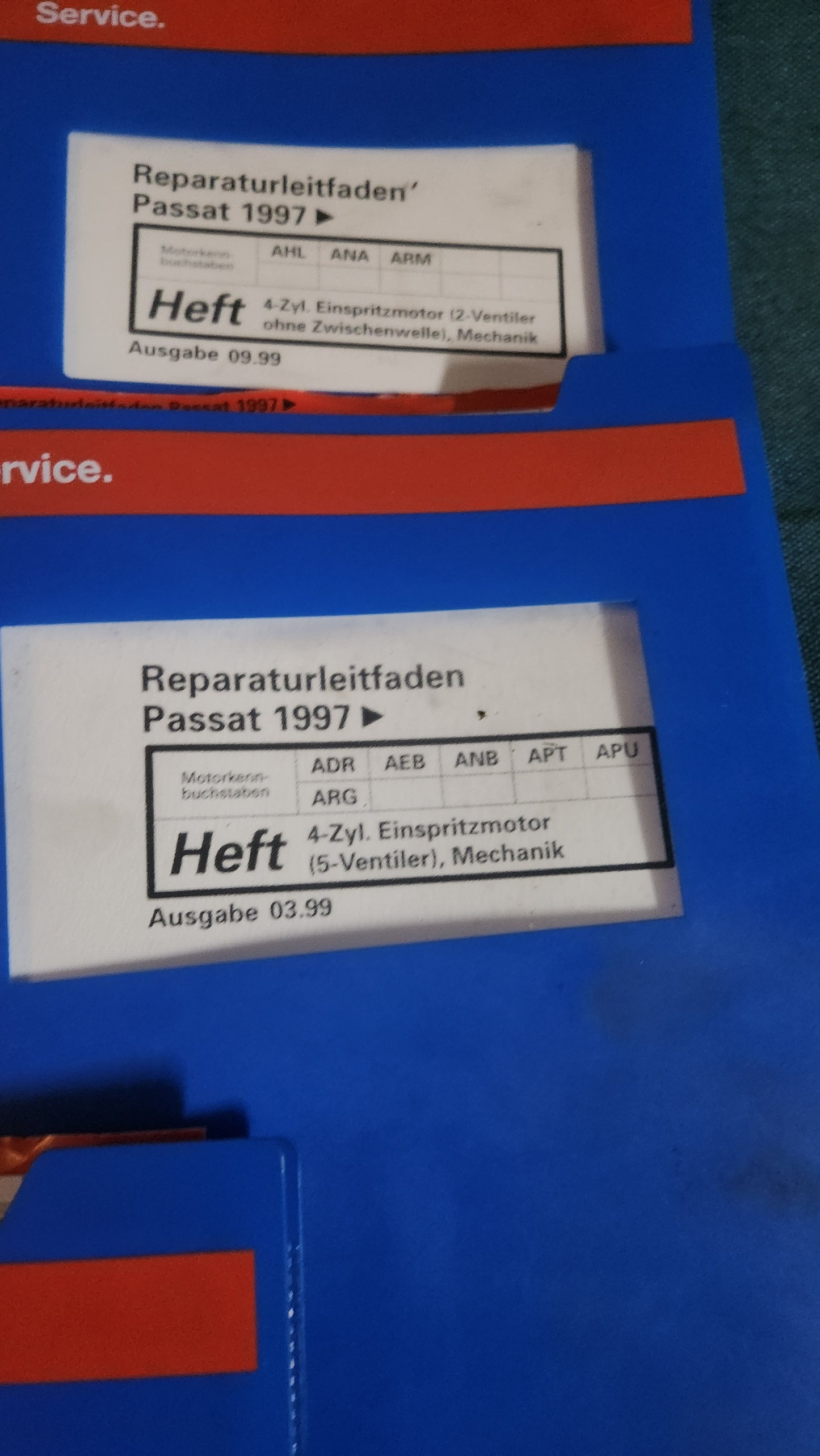 Passat 3B/BG Reparaturleitfaden Werkstattbuch