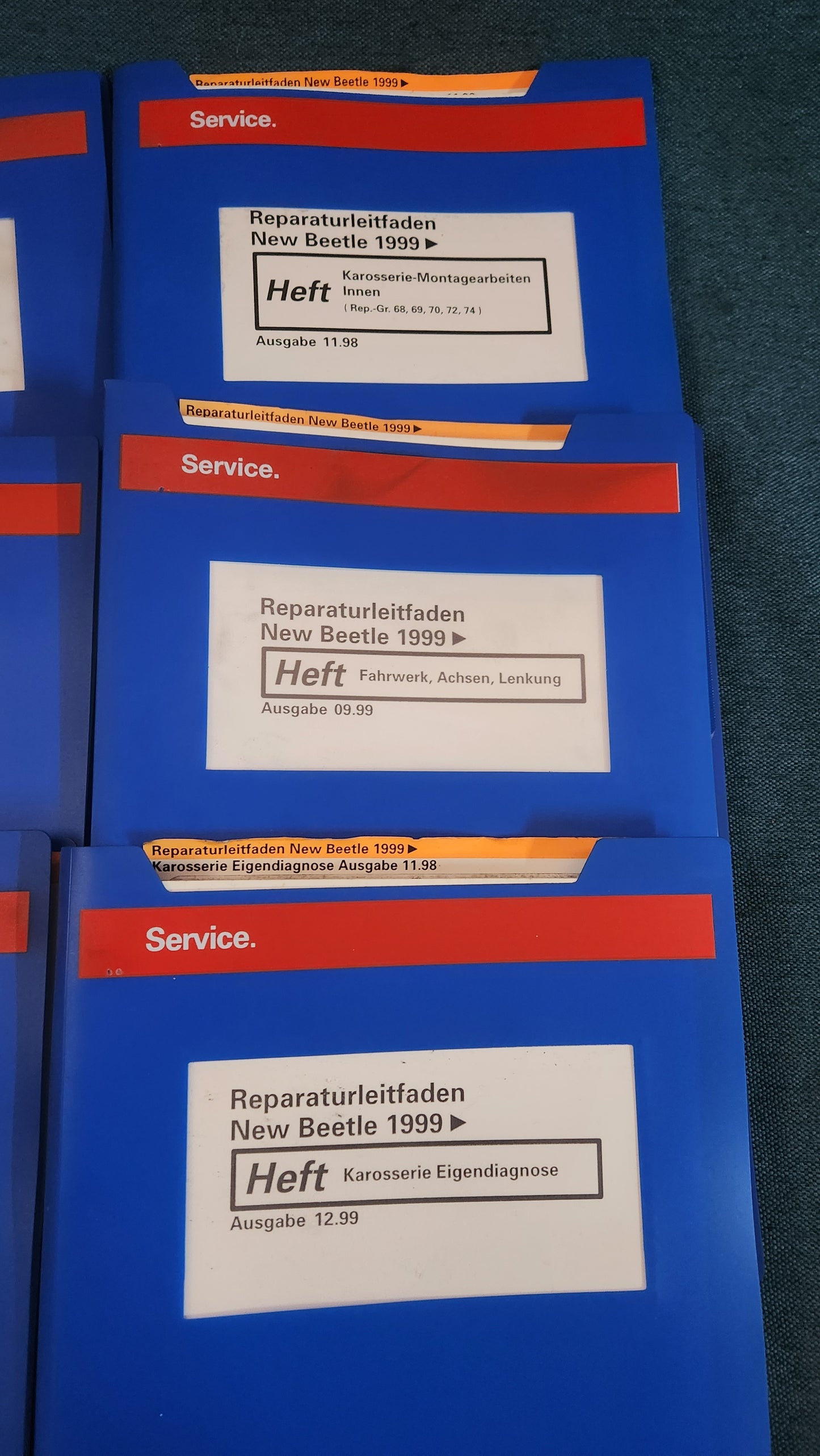 New Beetle Reparaturleitfaden Werkstattbuch