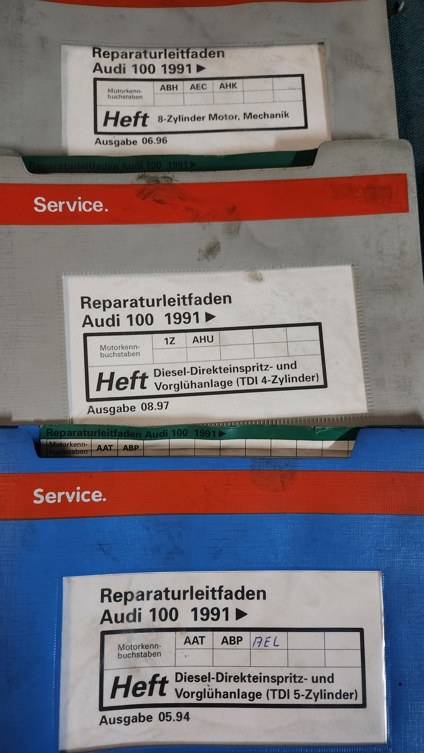 Audi 100 C4 Reparaturleitfaden Werkstattbuch