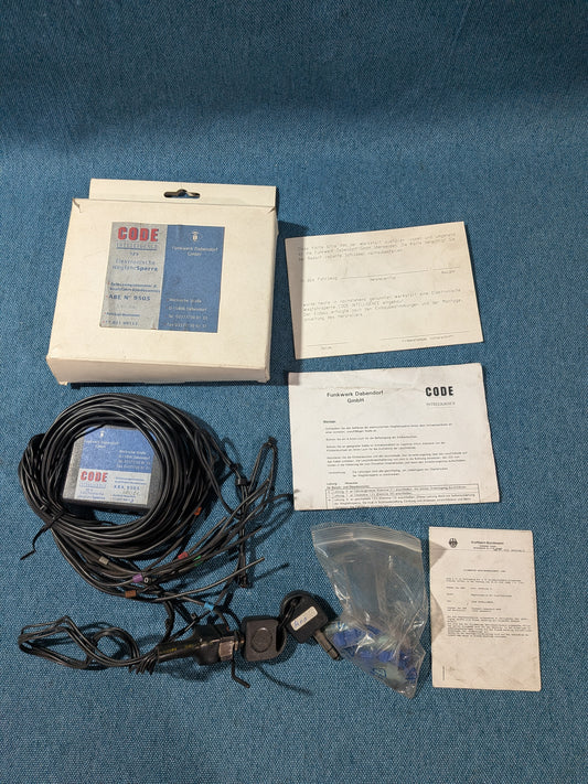 CODE intelligente Elektronische Wegfahrsperre Funkwerk Dabendorf 770210013 NOS/Neu F4