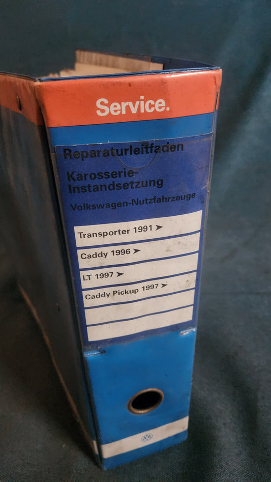 LT 2D T4 Bus Caddy 9KV Pickup Karossrie Instandsetzung Reparaturleitfaden Werkstattbuch
