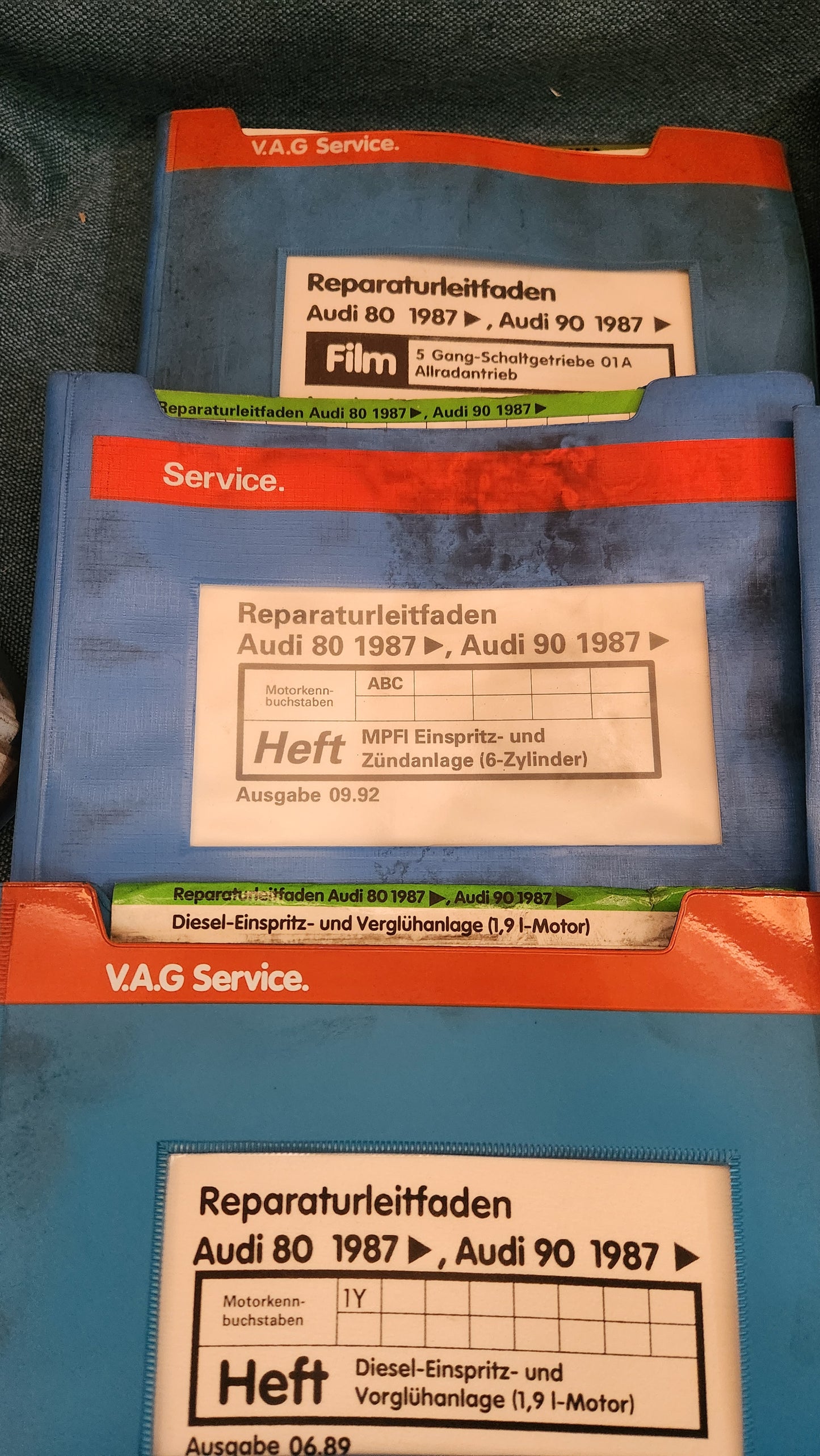 Audi 80 B3 Repair Manual Workshop Manual Z1
