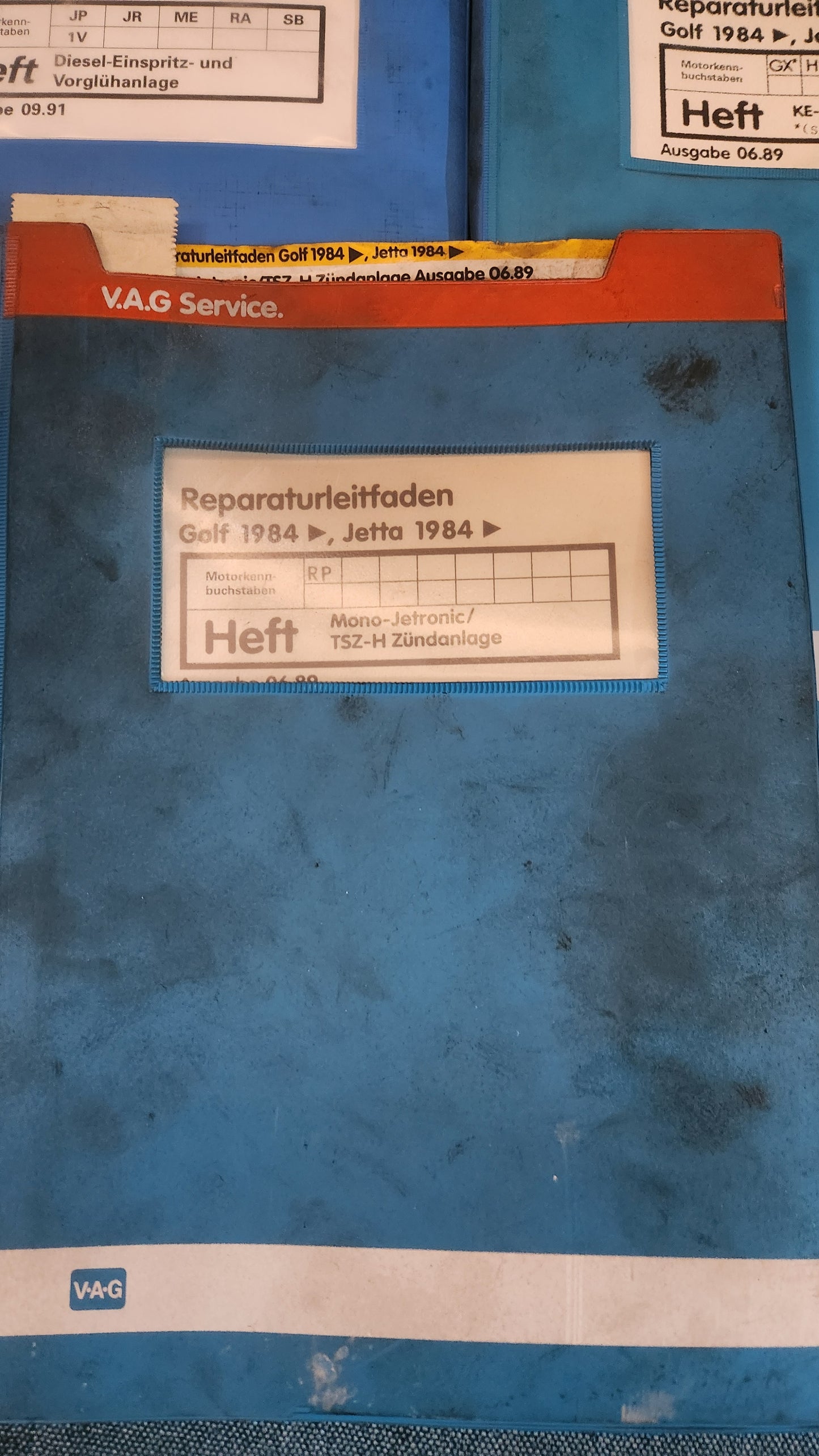 Golf/Jetta 2 Reparaturleitfaden Werkstattbuch Z3
