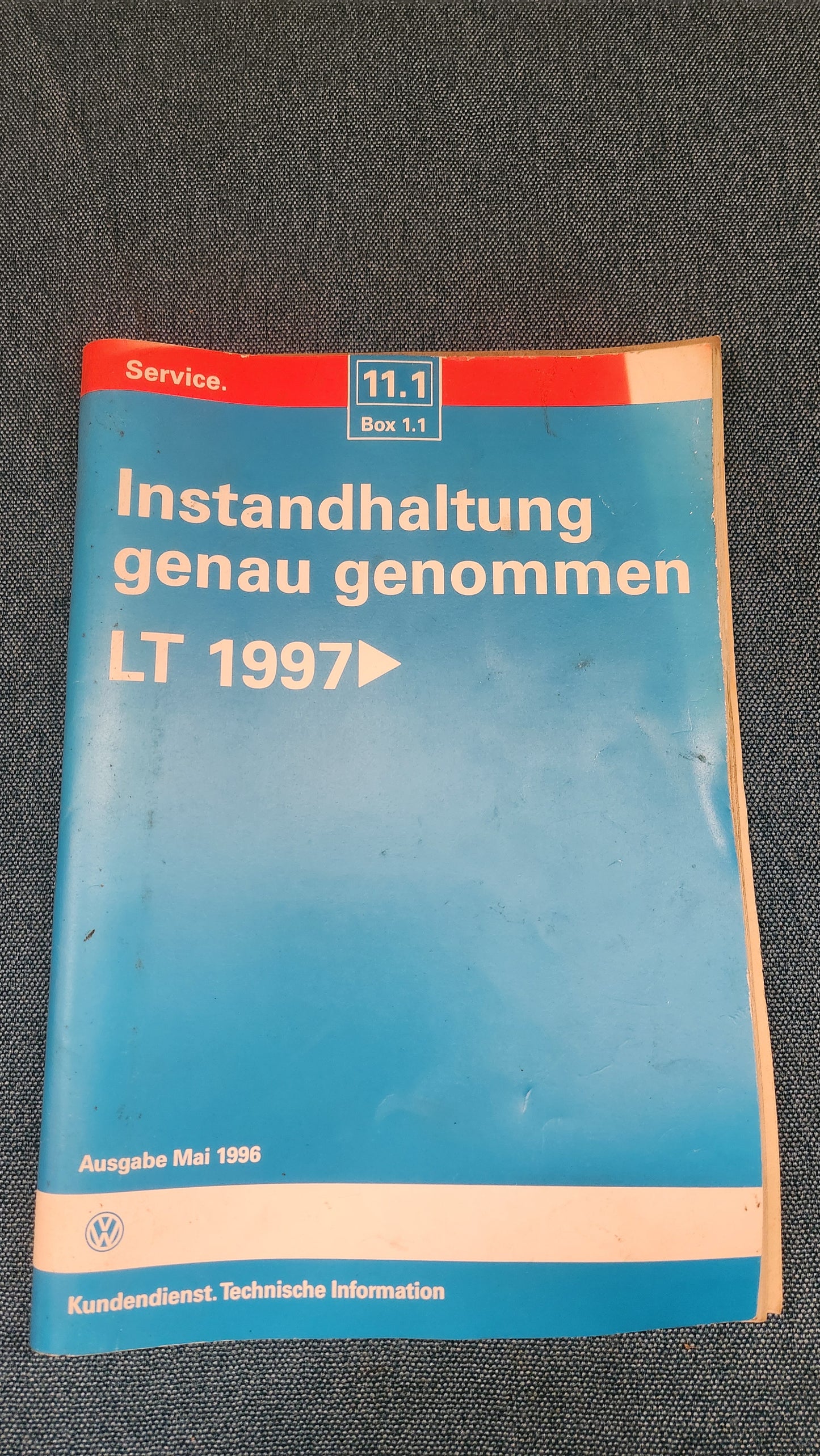 Repair manual, workshop manual