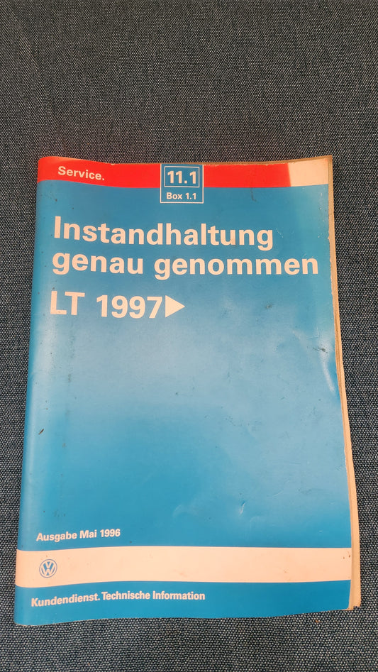 Repair manual, workshop manual
