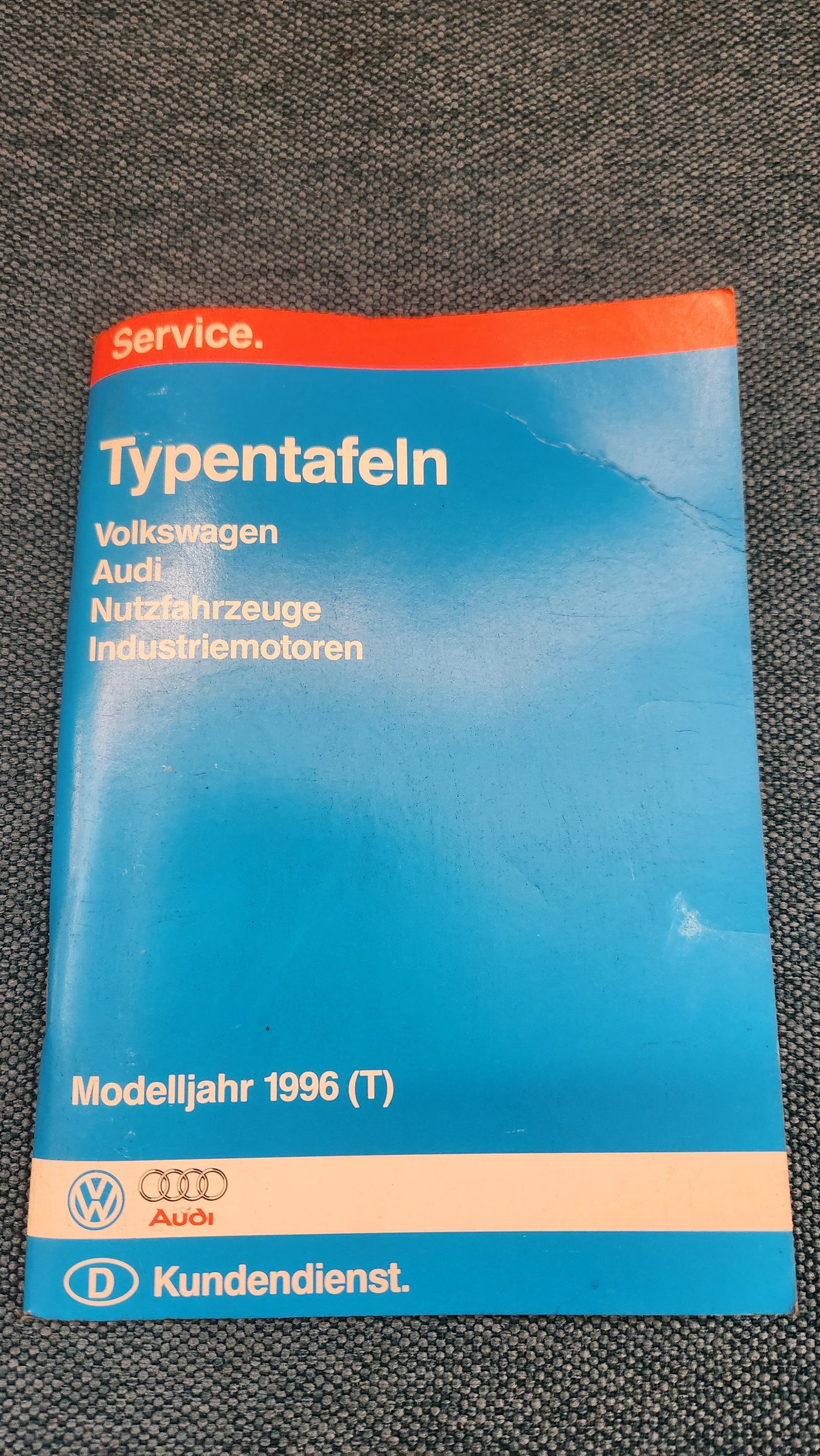 Typentafeln Reparaturleitfaden Werkstattbuch