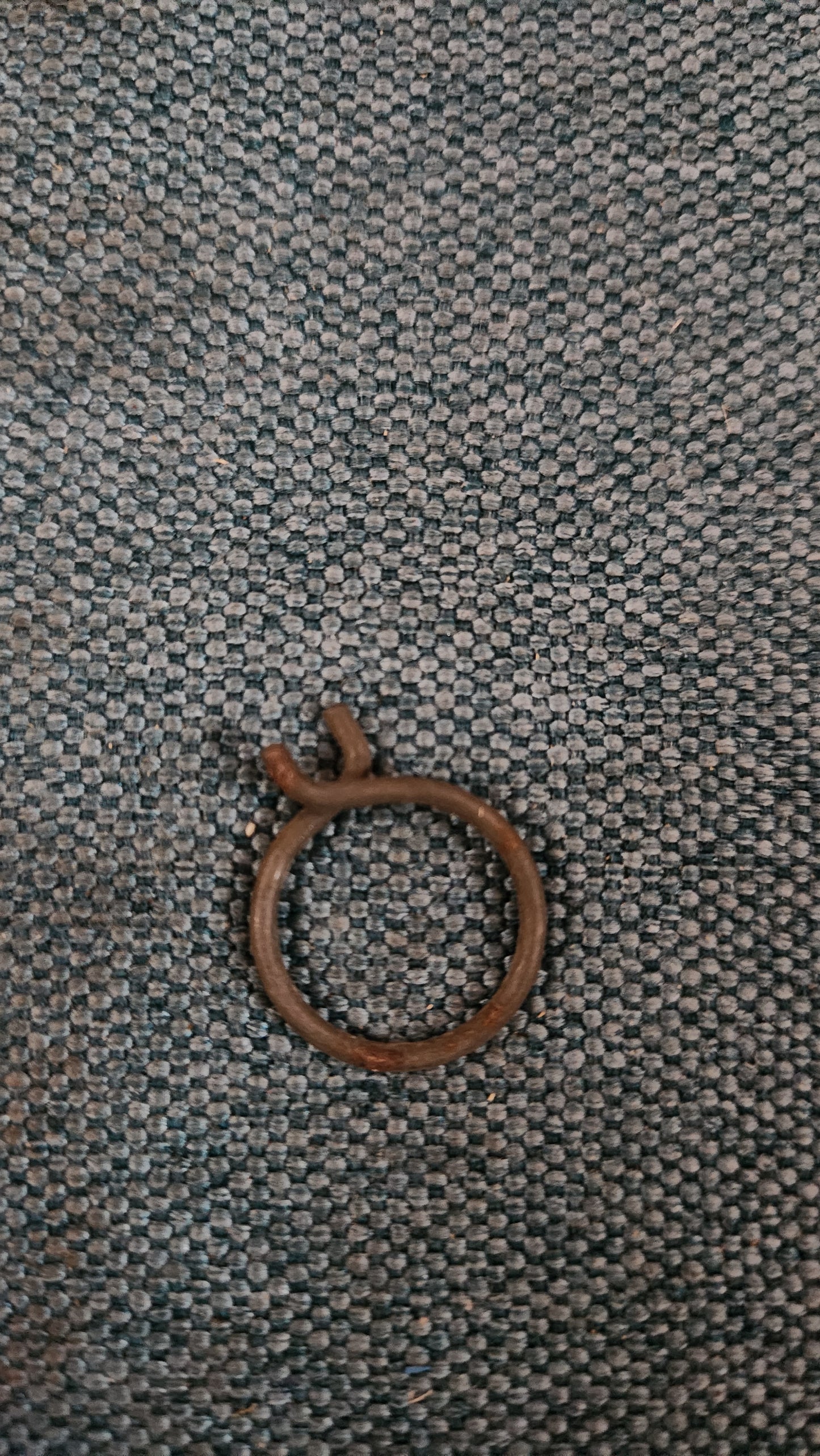 Schelle für Bremsleitungstülle Porsche 356/914 91435565200 Nos J7