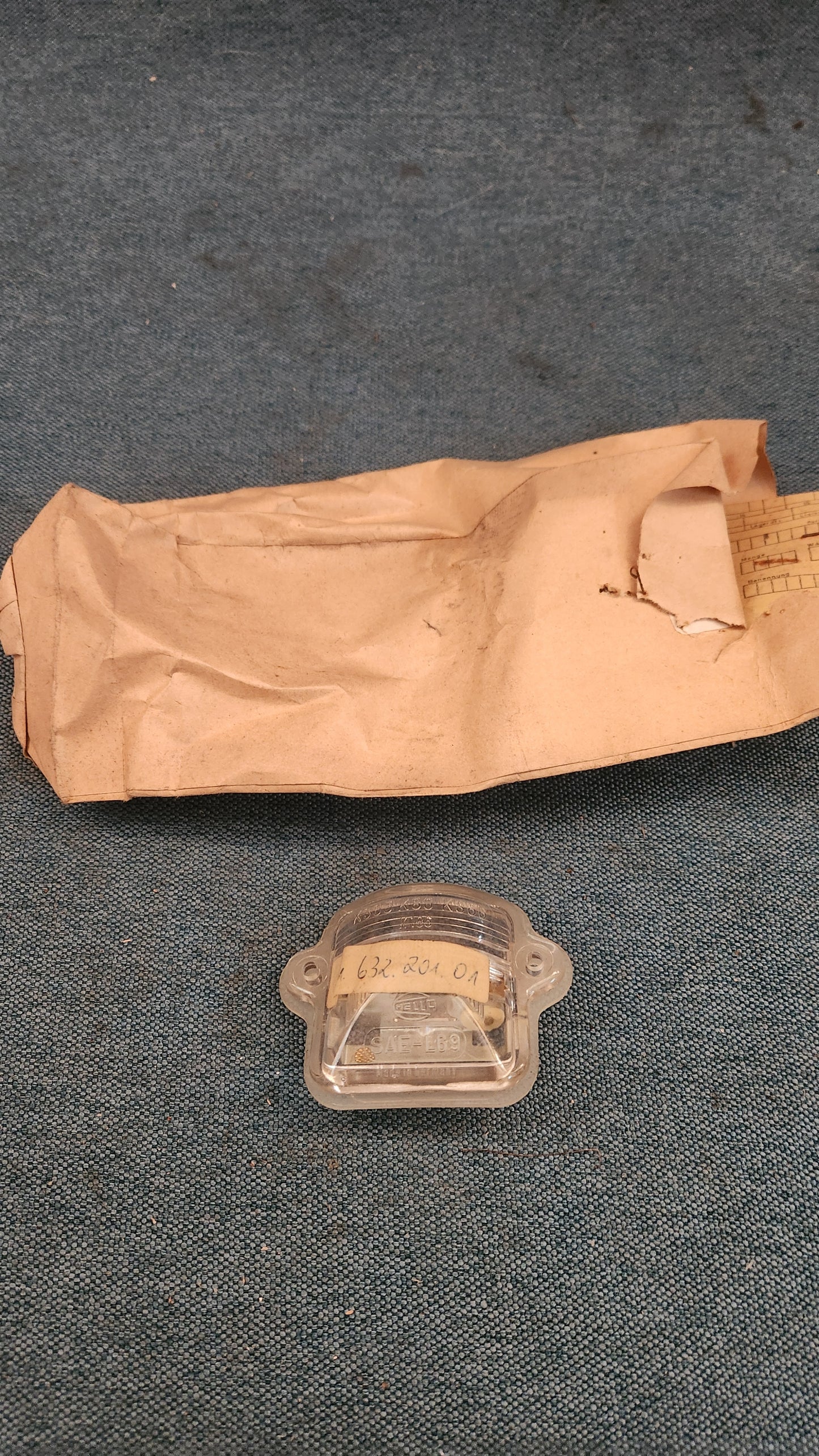 Porsche 911 Kofferraumleuchte 90163220101 Nos E7