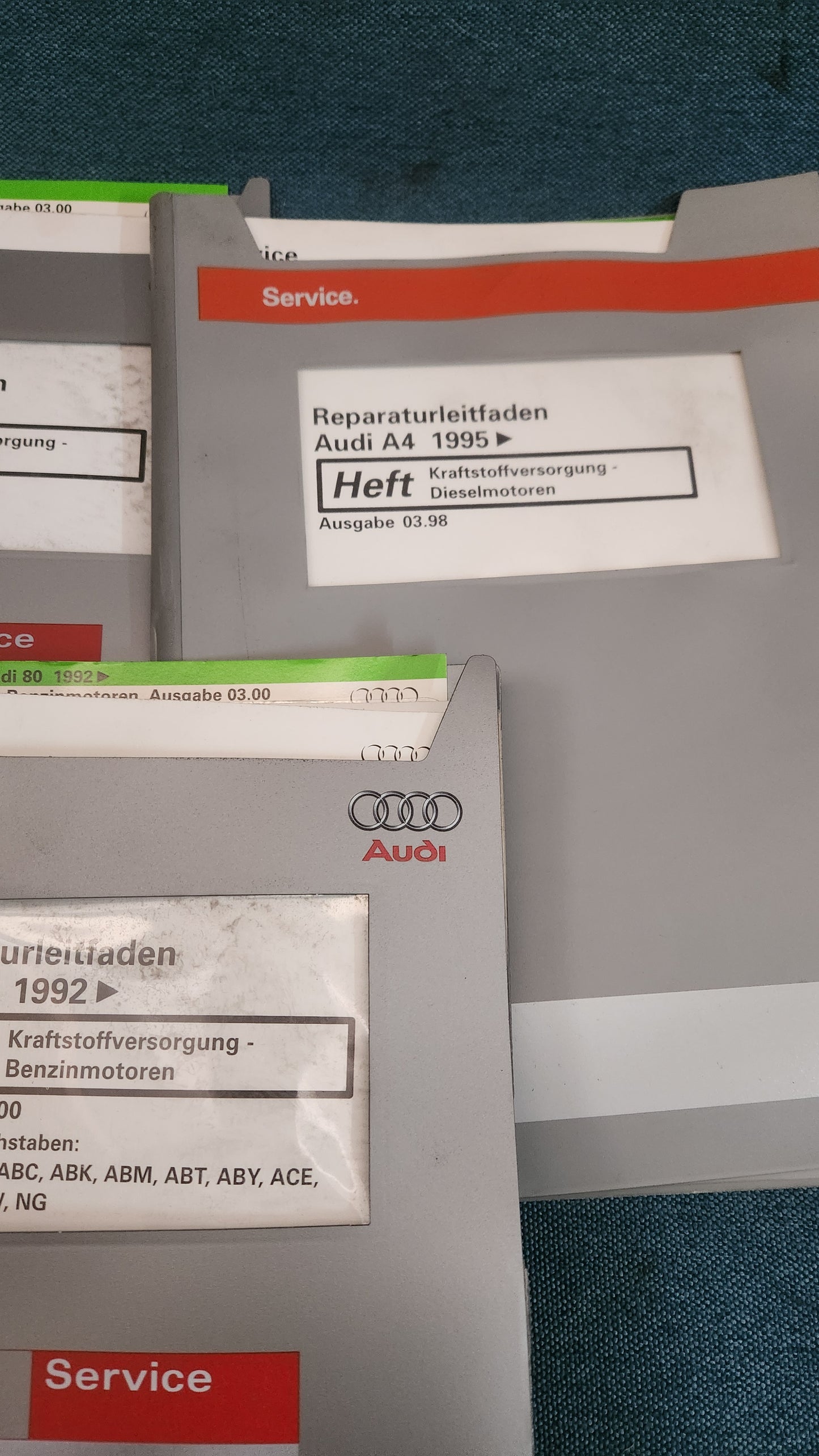 Audi 80 B4 Reparaturleitfaden Werkstattbuch