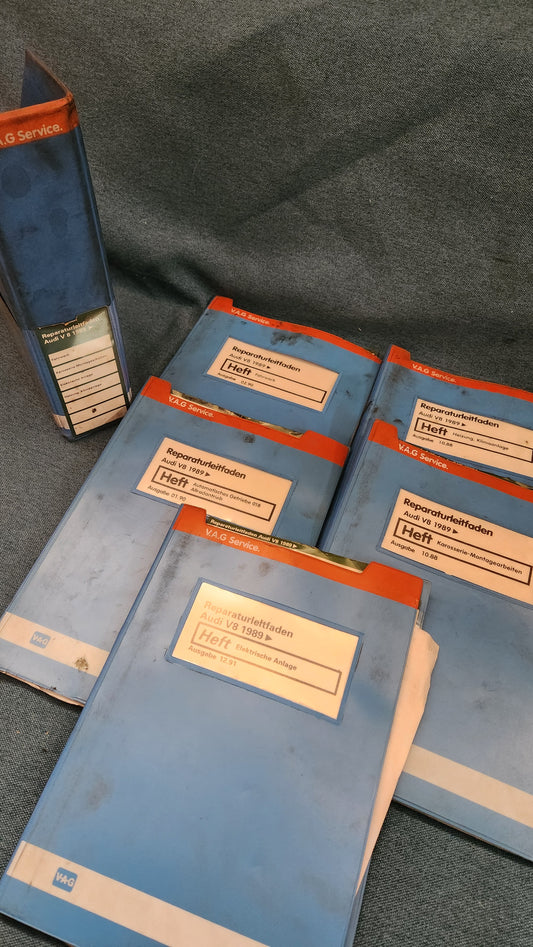 Audi V8 Reparaturleitfaden Werkstattbuch