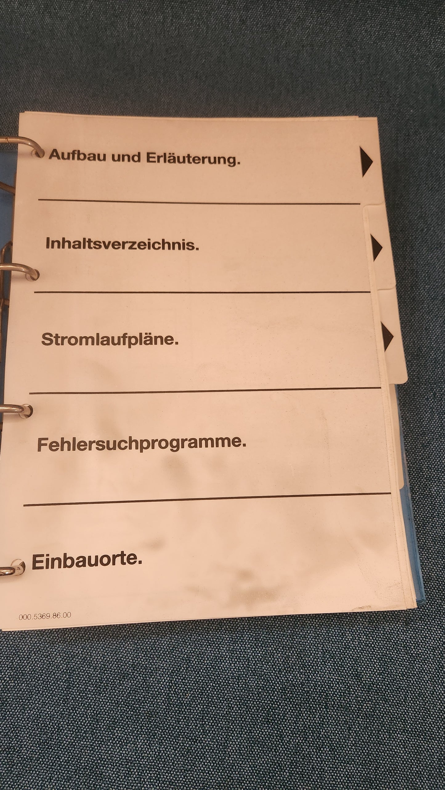 Repair manual, workshop manual