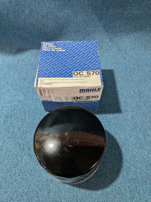 Oil Filter Mahle OC 570 Fiat Ducato/Land Rover/Range Rover/Peugeot Boxer 8094872 NOS/New A26