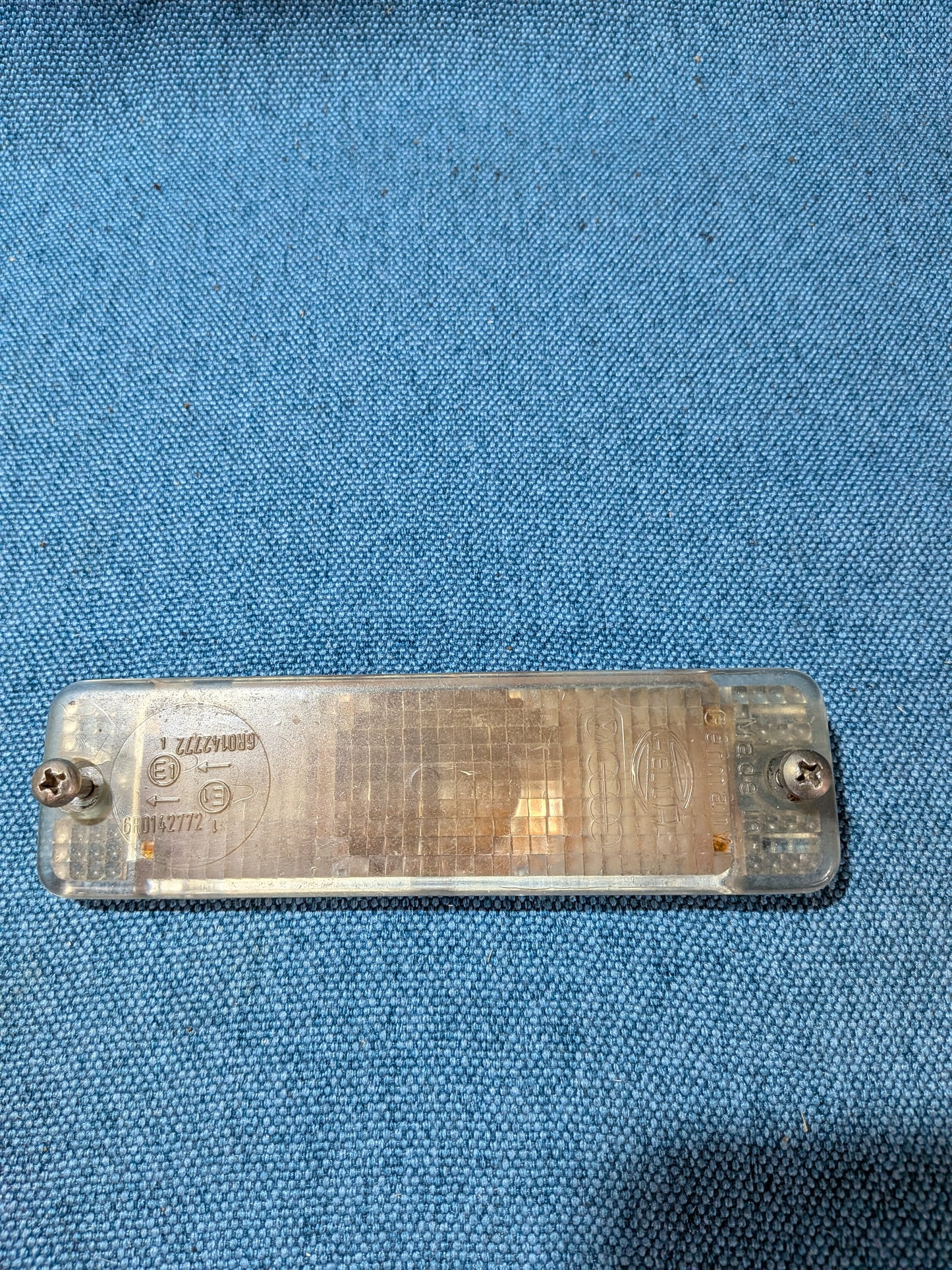 Blinkerglas Weiß Hella Golf/Jetta/1/2/Caddy 14D 6R014772 Gebraucht A14