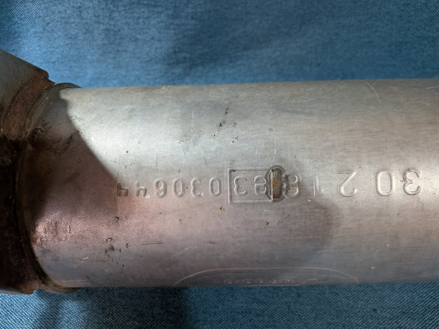Exhaust Silencer Polmo T3 Bus 1.6 Diesel 068251053J NOS/New A19