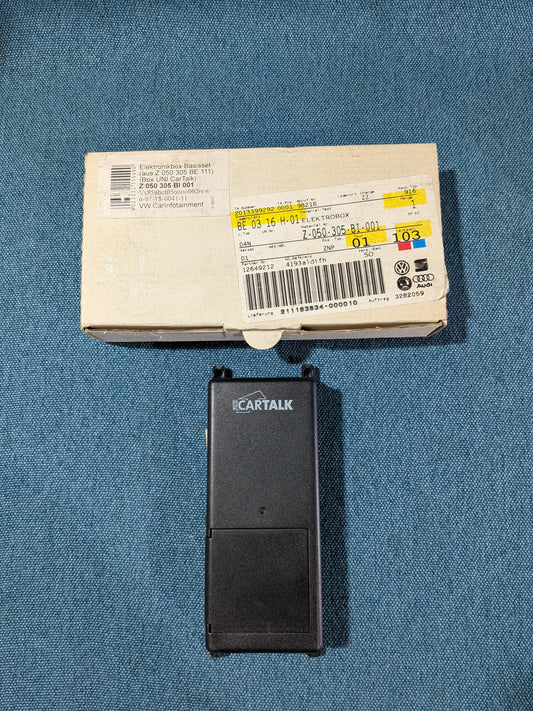 Cartalk emergency telephone control unit Passat 3B/BG/Golf 4/Audi A3 8L Z050305BI NOS B4