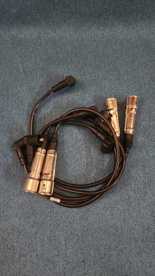 Ignition Wire Set Silicone Bosch Golf/Jetta/Scirocco/1/2/Caddy 14D/Passat/B1/B2/Polo 1/Audi 50/T3 Bus 171998031B New Old Stock/New G6