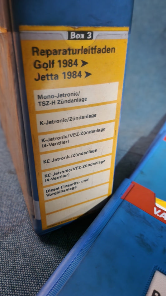 Golf 2/ Jetta 2 Reparaturleitfaden Werkstattbuch