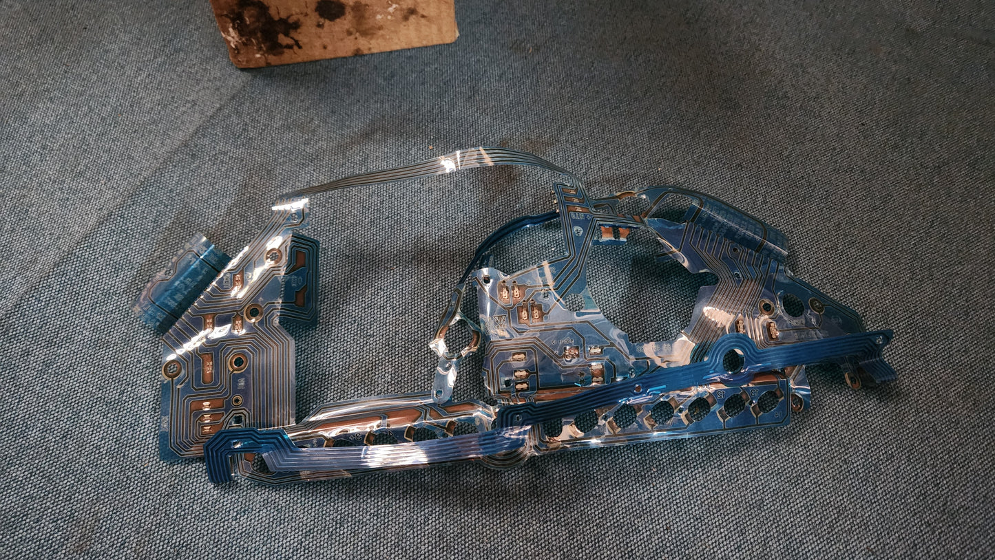 Audi 100 C3 Type 44 speedometer foil conductor foil 431919059J Nos B3