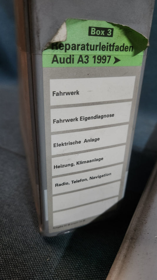Audi A3 8L Reparaturleitfaden Werkstattbuch