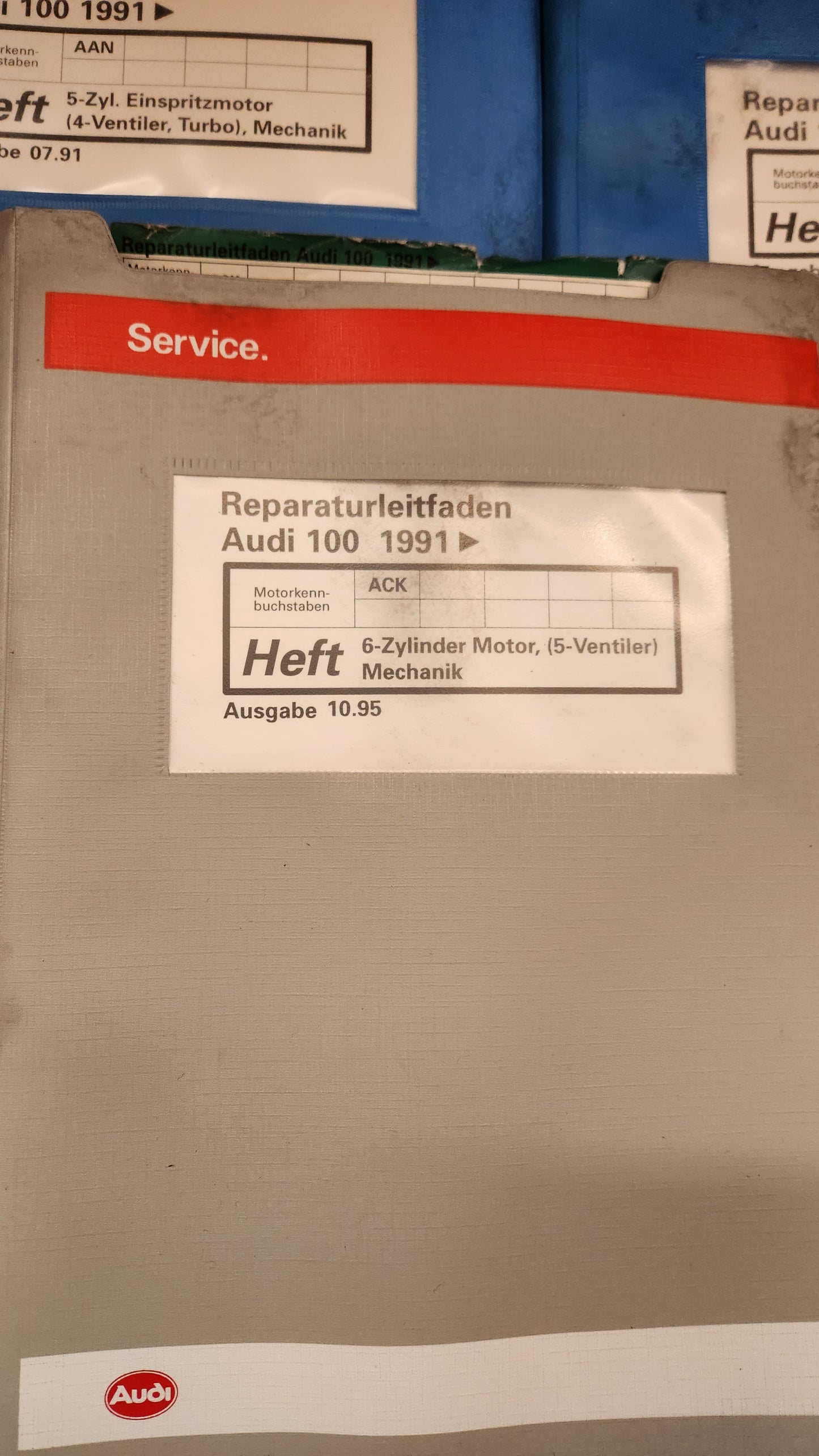 Audi 100 C4 Reparaturleitfaden Werkstattbuch Z2