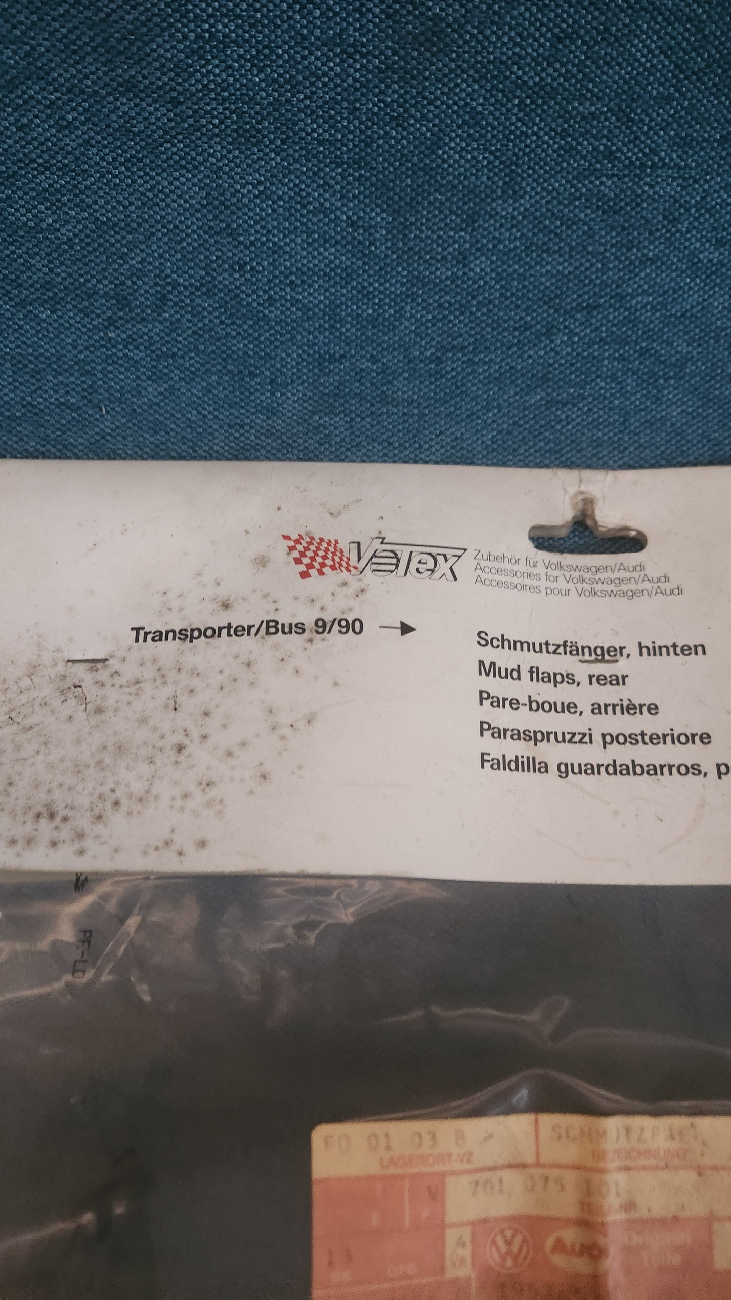 T4 Bus Schmutzfänger Votex 701075101 Nos H9