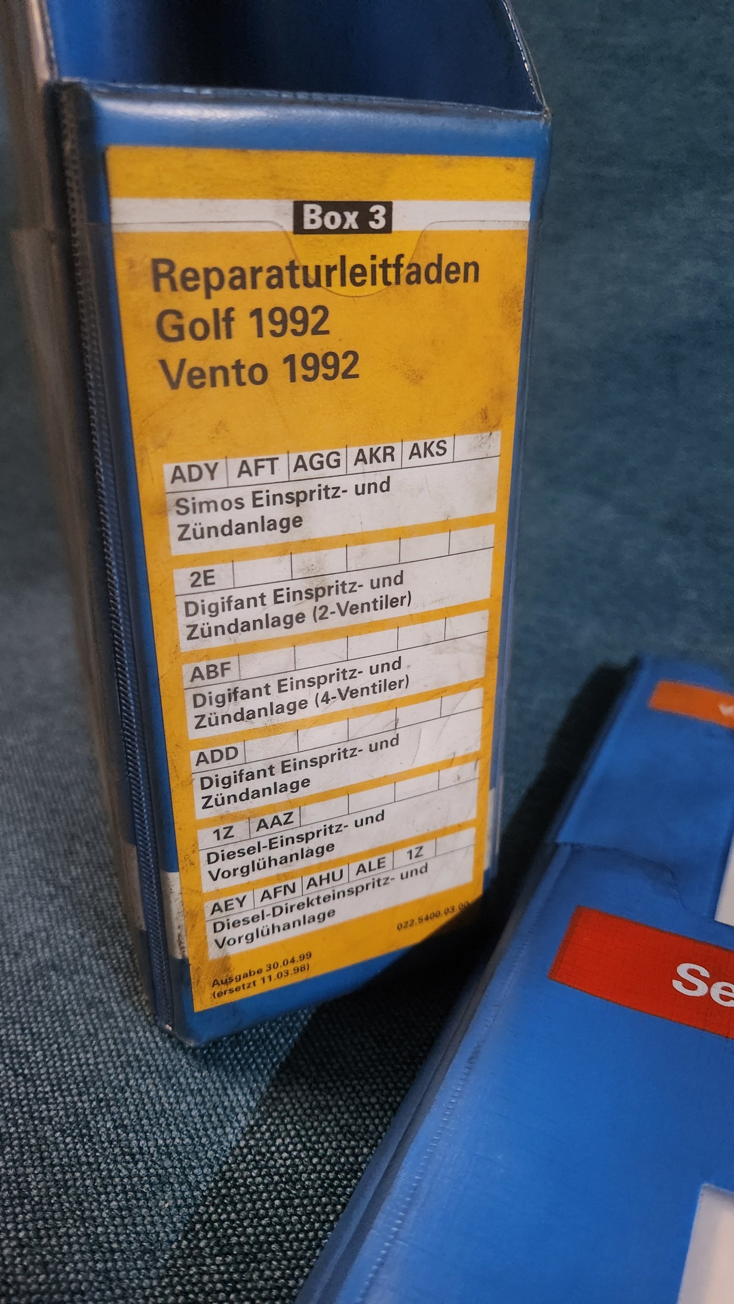 Golf 3/Vento Repair Manual Workshop Manual